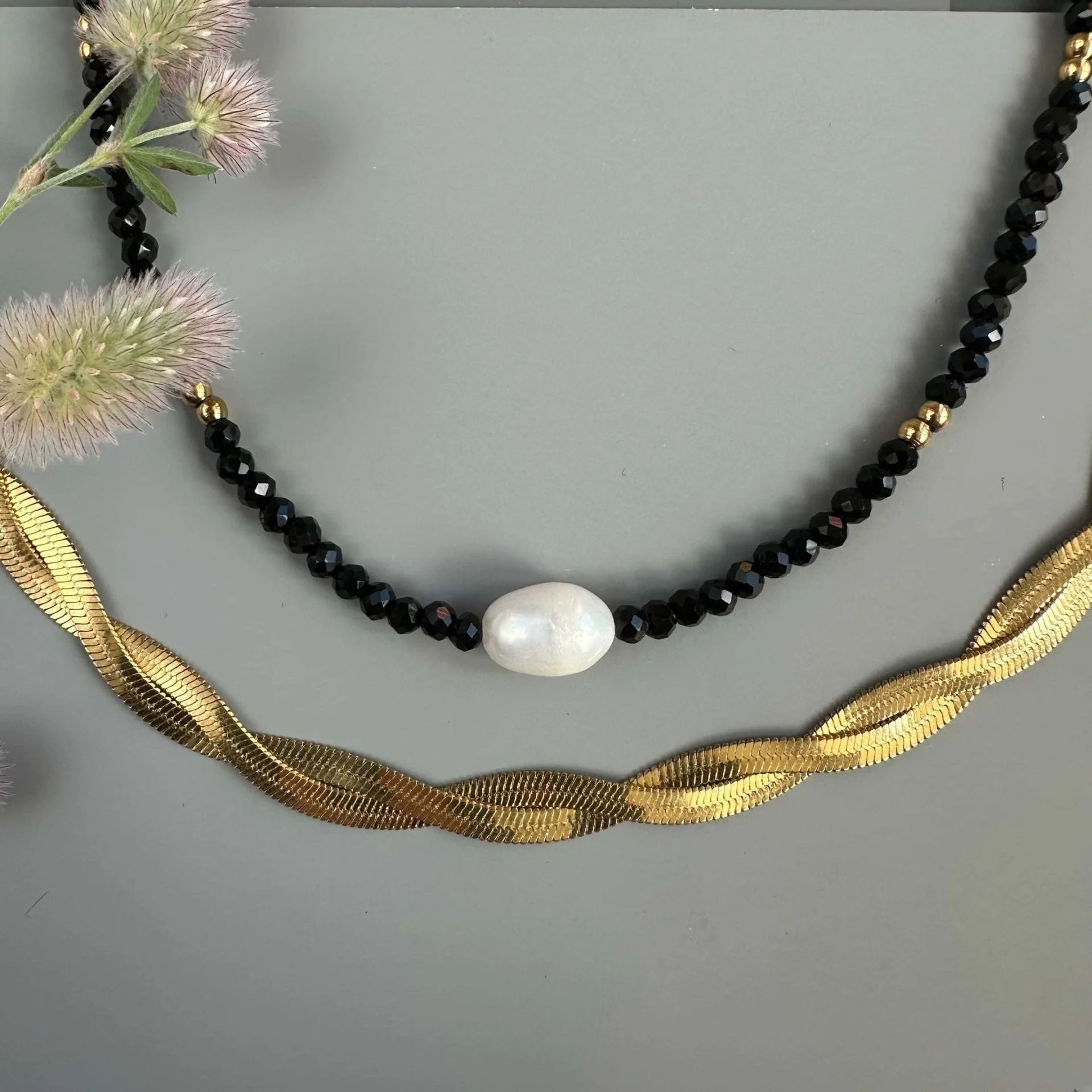 Halskjede Faith 18K forgylt – Vanntett - Image 7