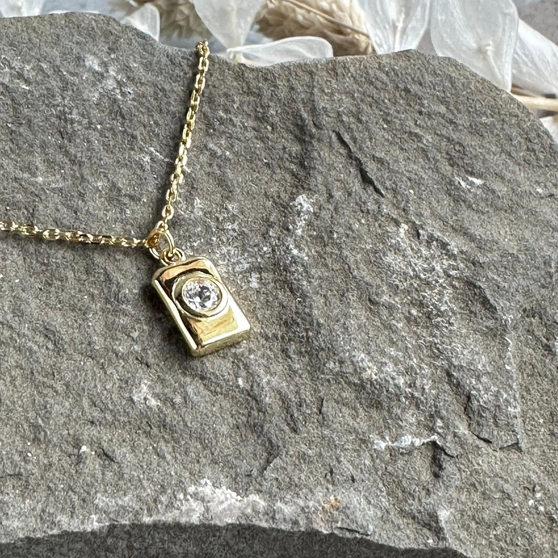 Halskjede Jayne 18K forgylt - Image 2