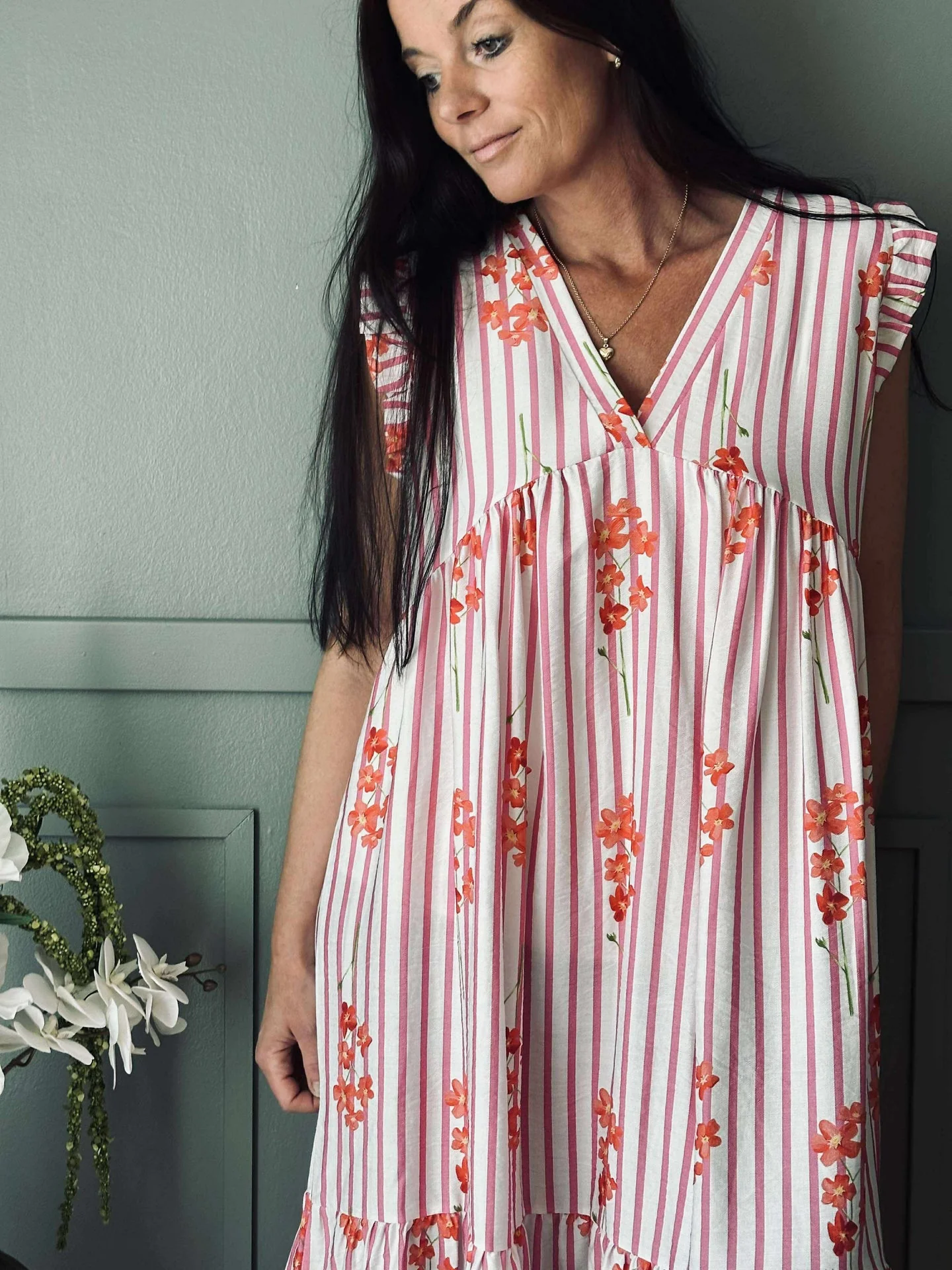 Kjole Anika Strib - Image 3