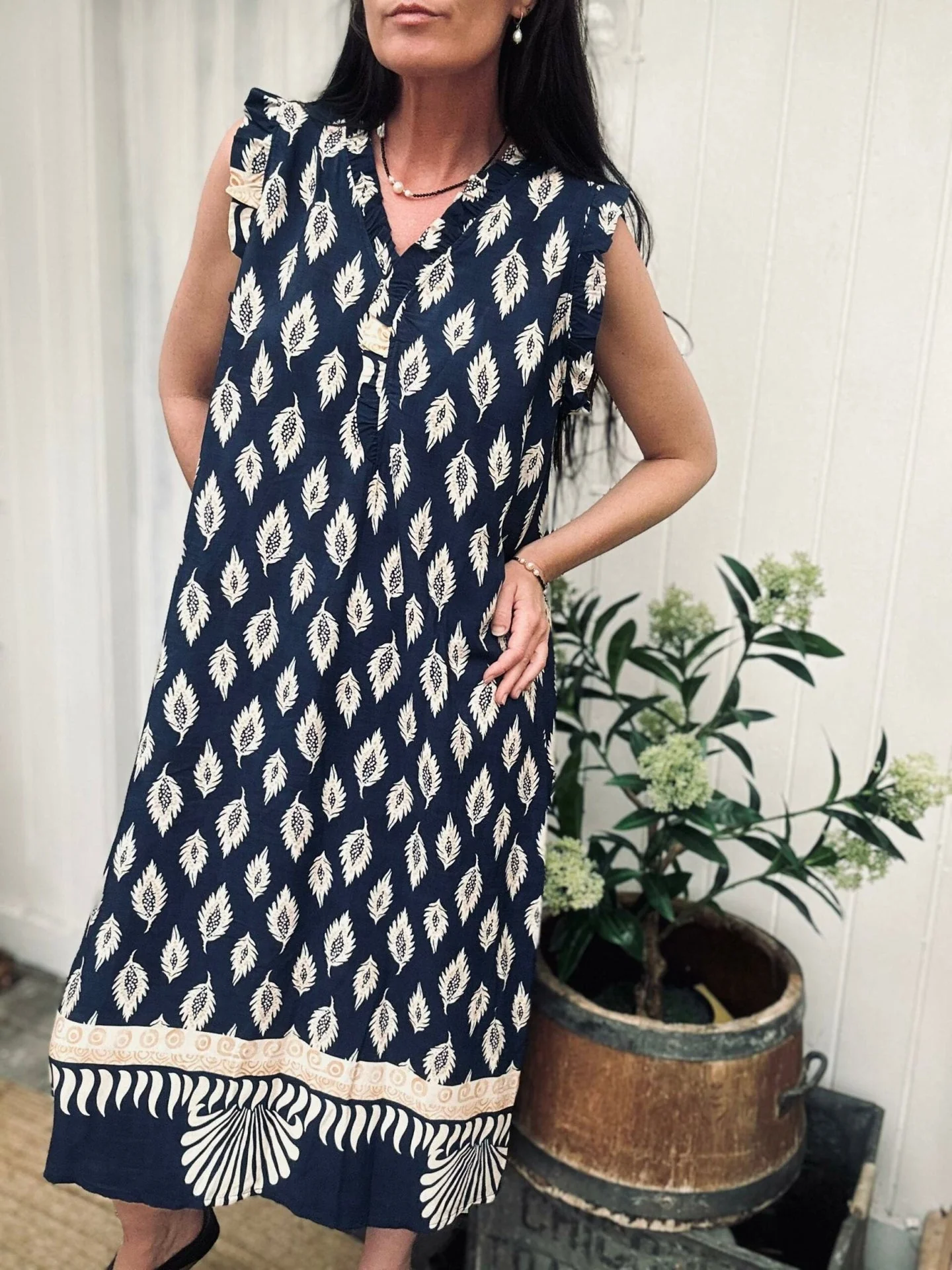 Kjole – Navy Nadia