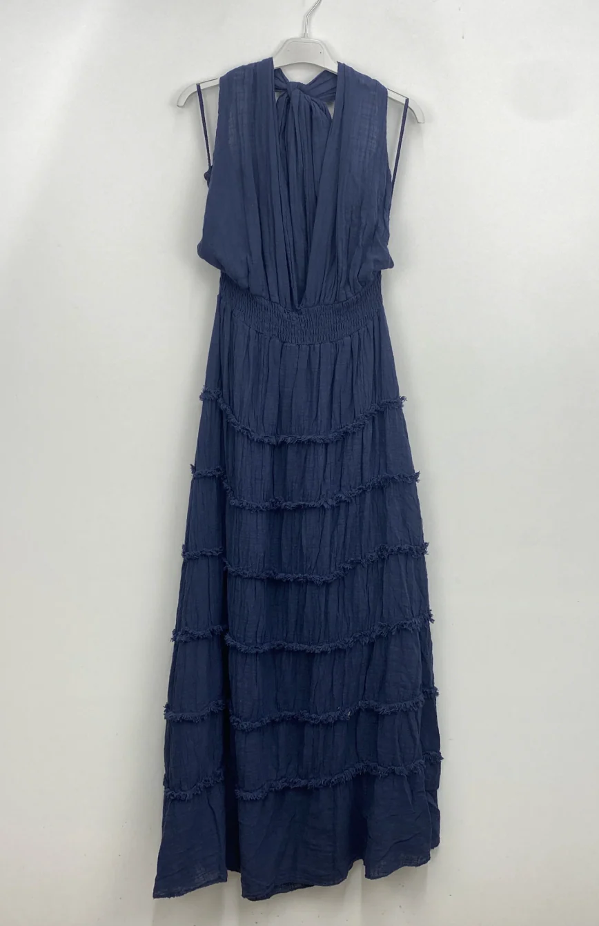 Kjole MAXI - Blue - Image 2