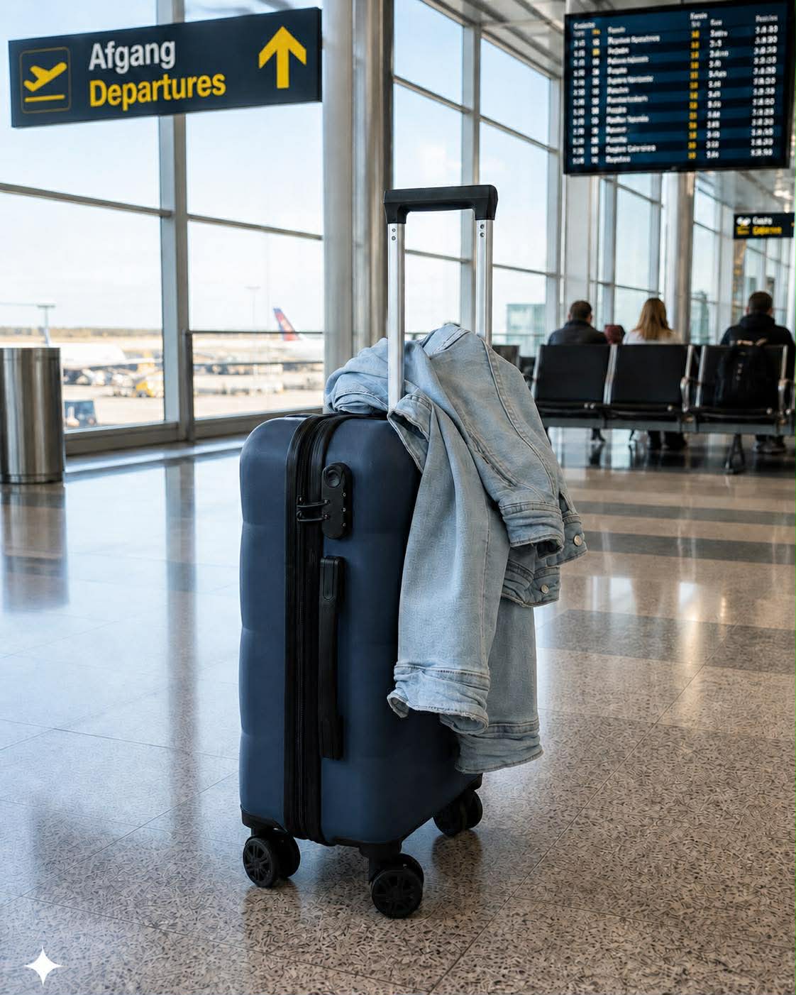 Koffert Trolley - Dark blue - Image 2