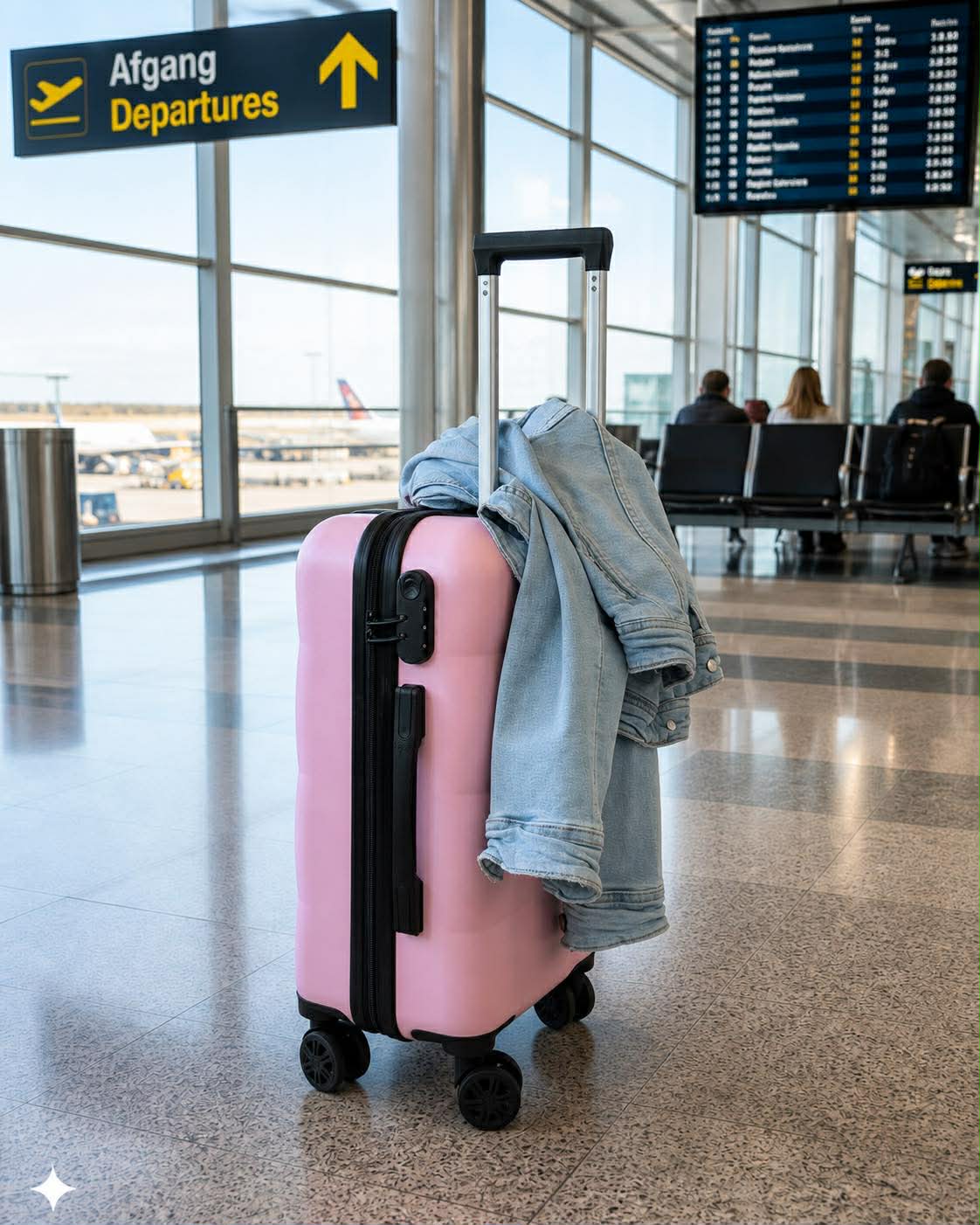 Koffert Trolley - Rosa - Image 2