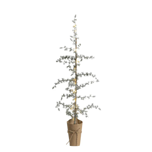 Cedertre med LED-lys 95 cm - DELUXE