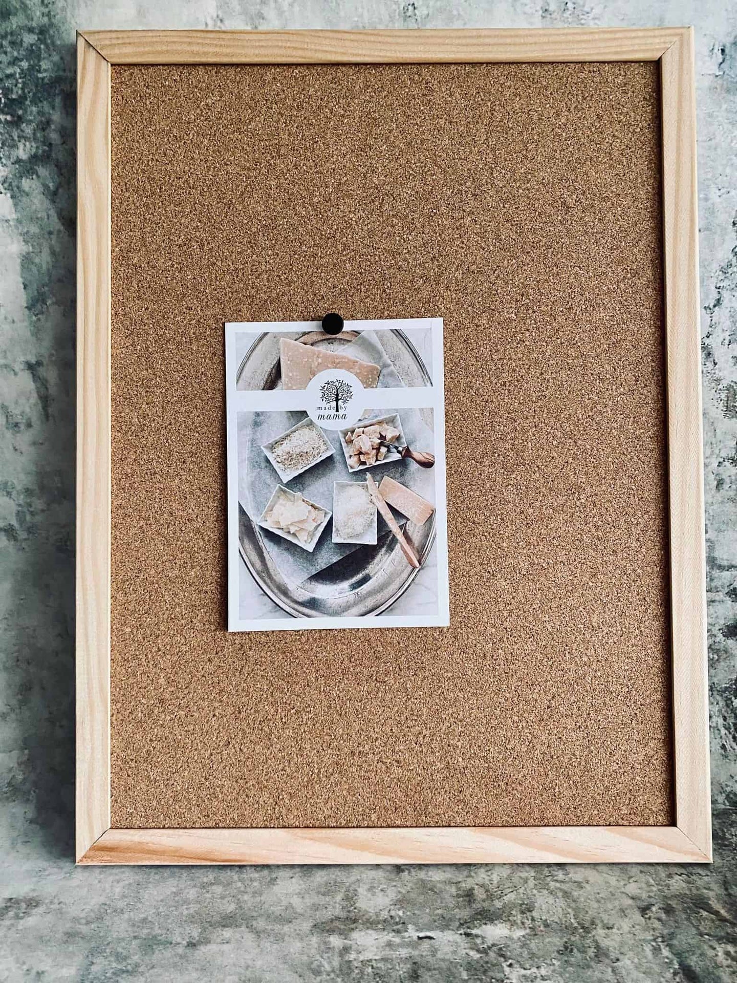 kork oppslagstavle med naturramme – 30x40