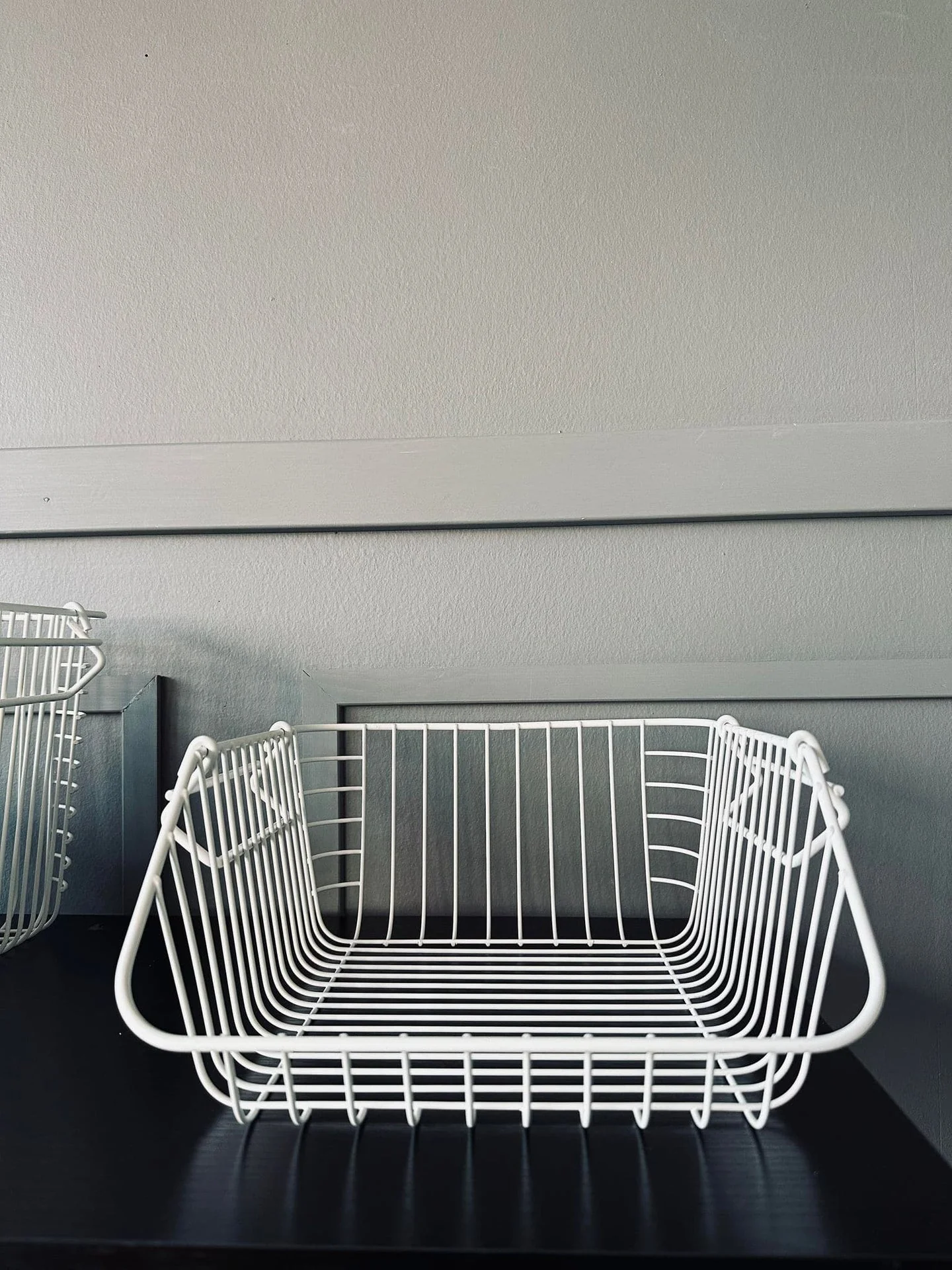 Kurv til oppbevaring - Hvit stablebar SMALL - Image 3