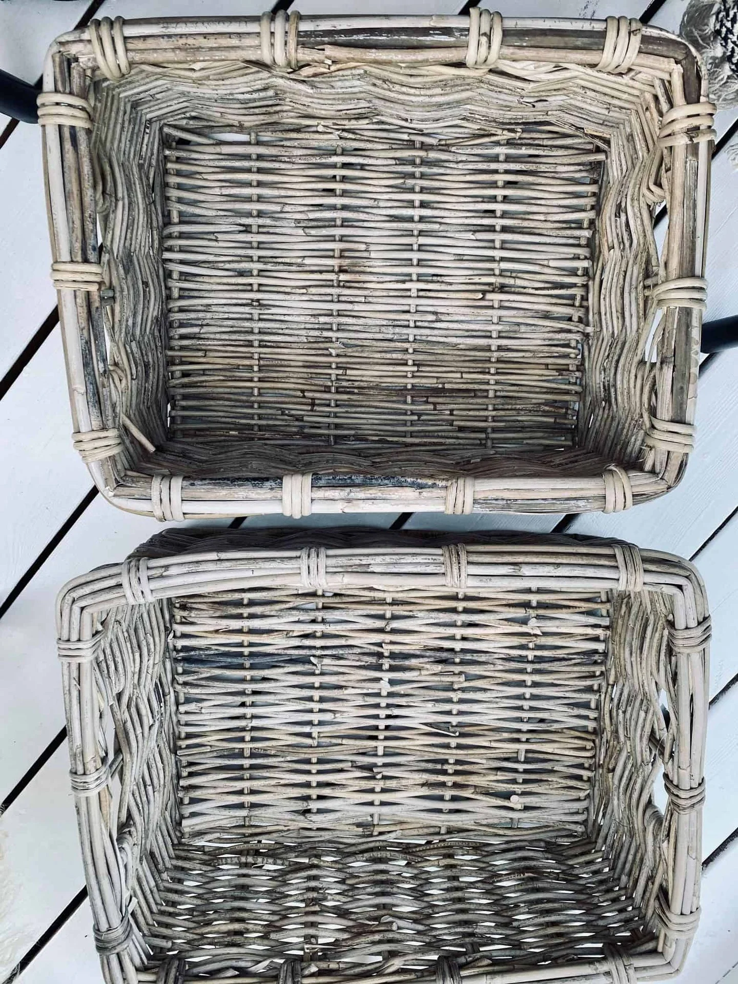 Kurv / kasse i kraftig rattan - Liten - Image 6