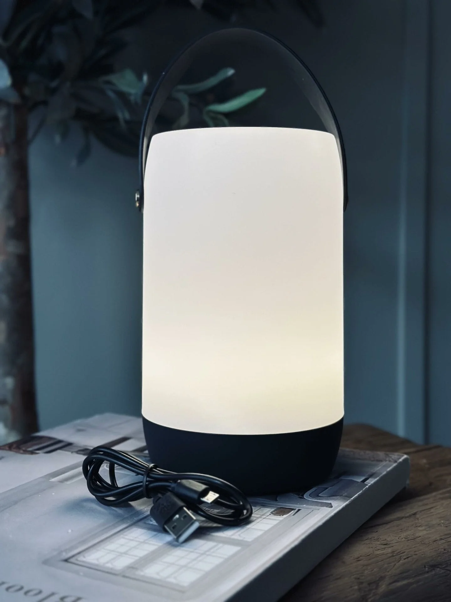 Lampe med solceller og touch - oppladbar Big size - Image 3