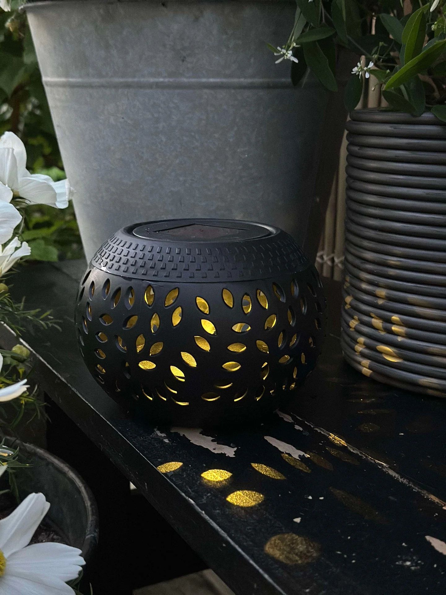 Lanterne FIONA Solar - Black - Image 4