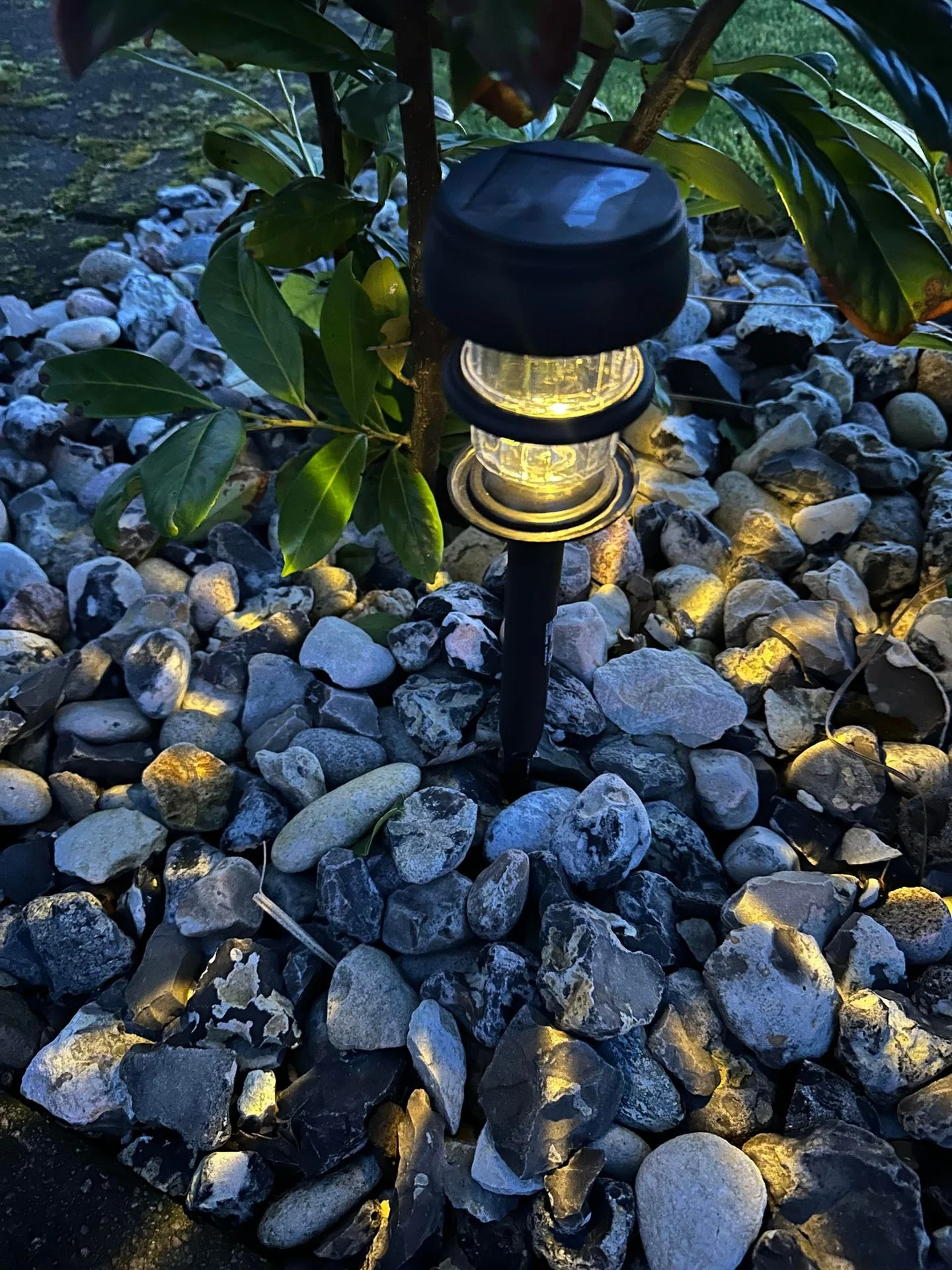 Lykt m. Effekt – Solceller – Tilbud 2 stk