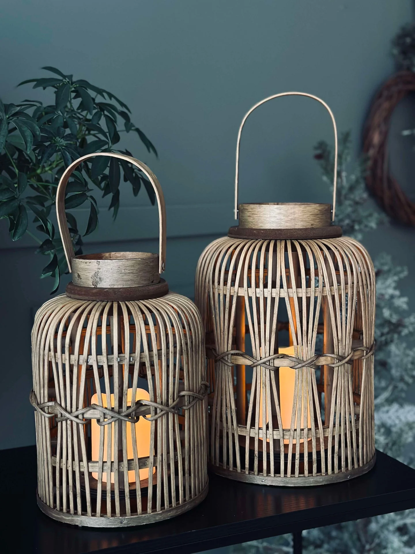 Lanterne med LED-lys - Large - Image 4