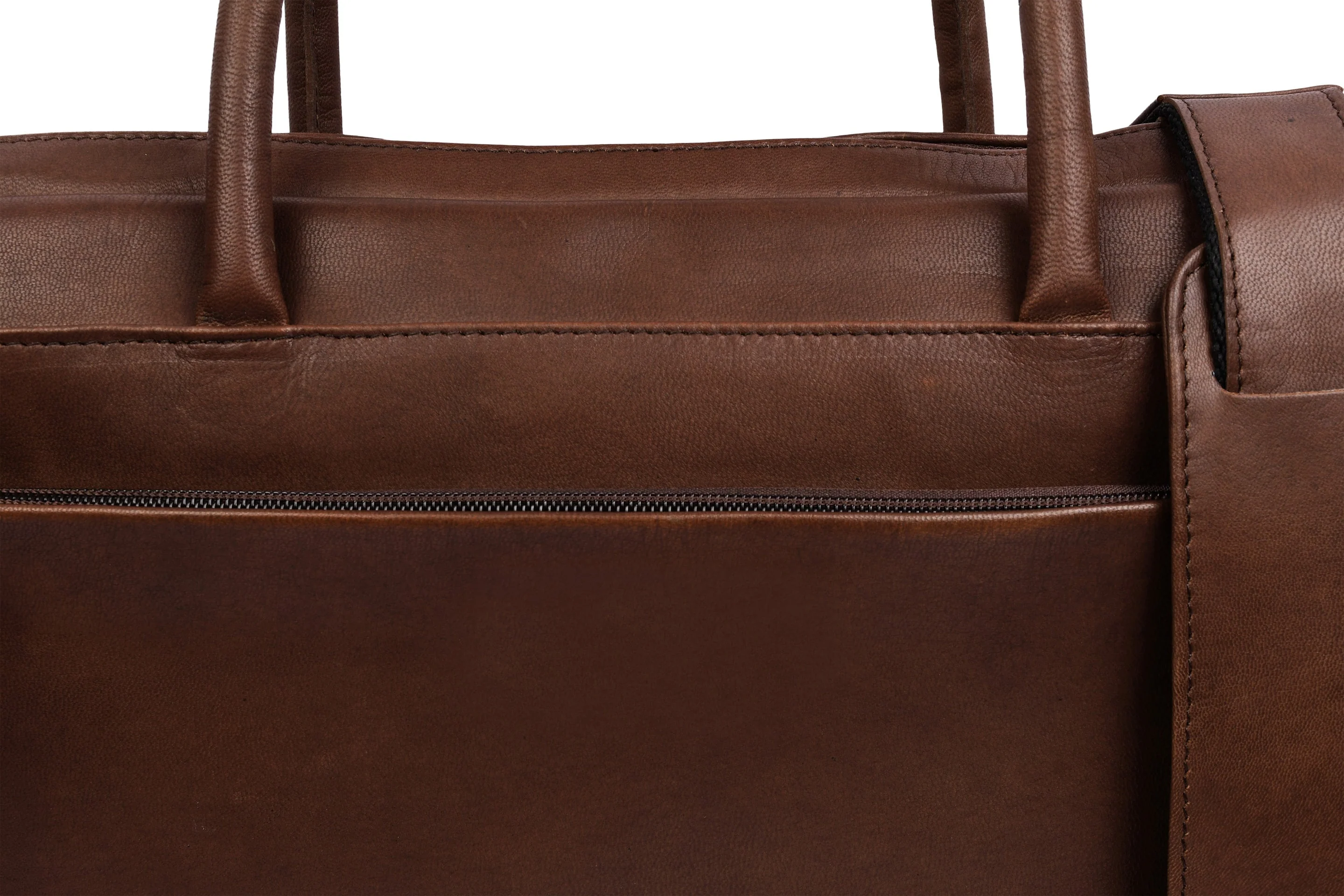 Laptopveske Faust dobbelt - Dark brown - Image 18