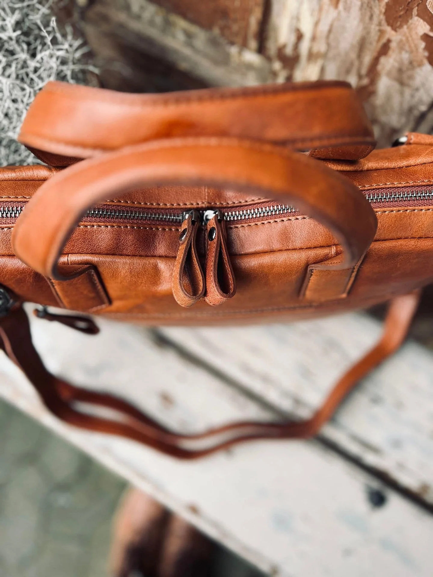 Laptopveske - LUND Cognac - Image 2