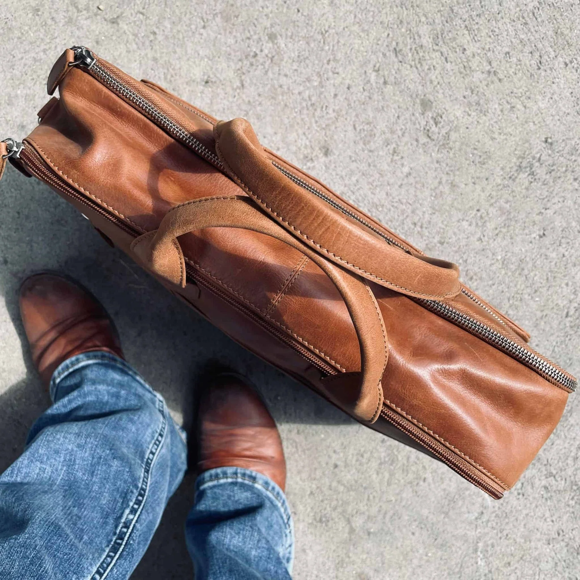 Laptoptaske SOLLY Cognac - Image 6