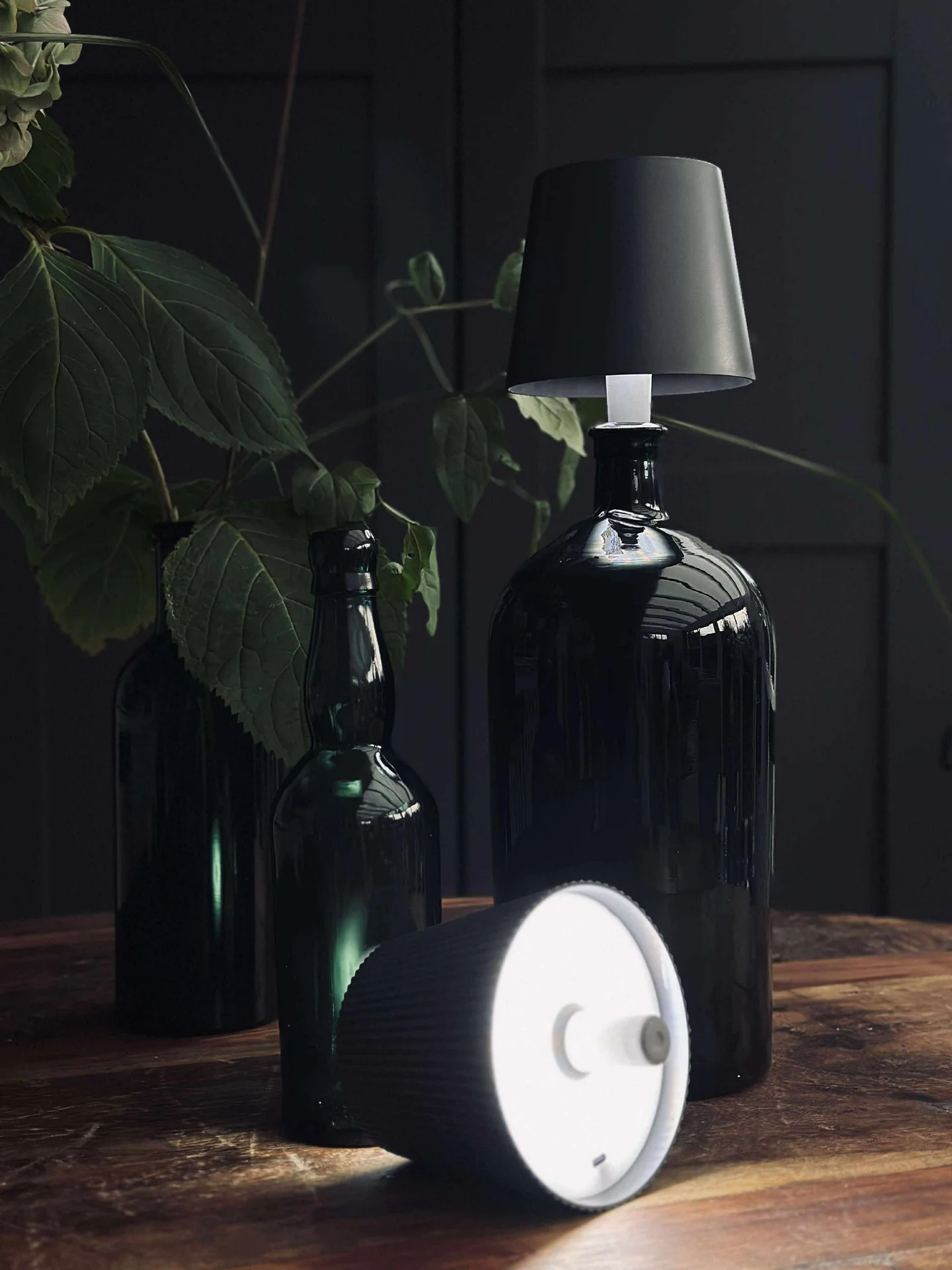 LED-lampe til vinflaske - Grå MIX - Image 7