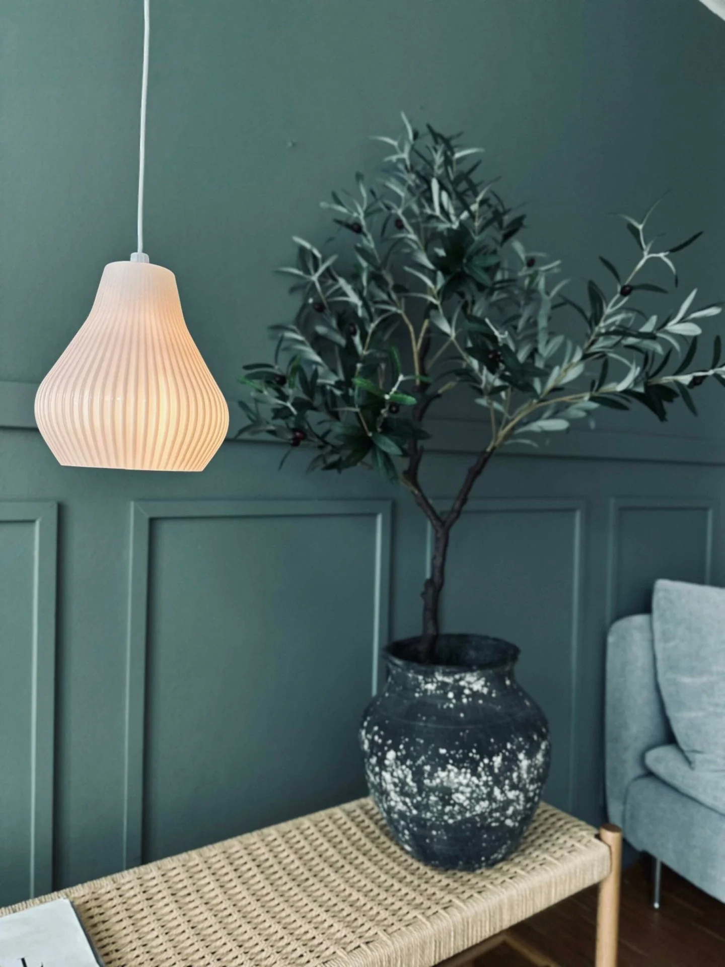 LED-lampe m. timerfunksjon – Godkjent for inne / ute - Image 2
