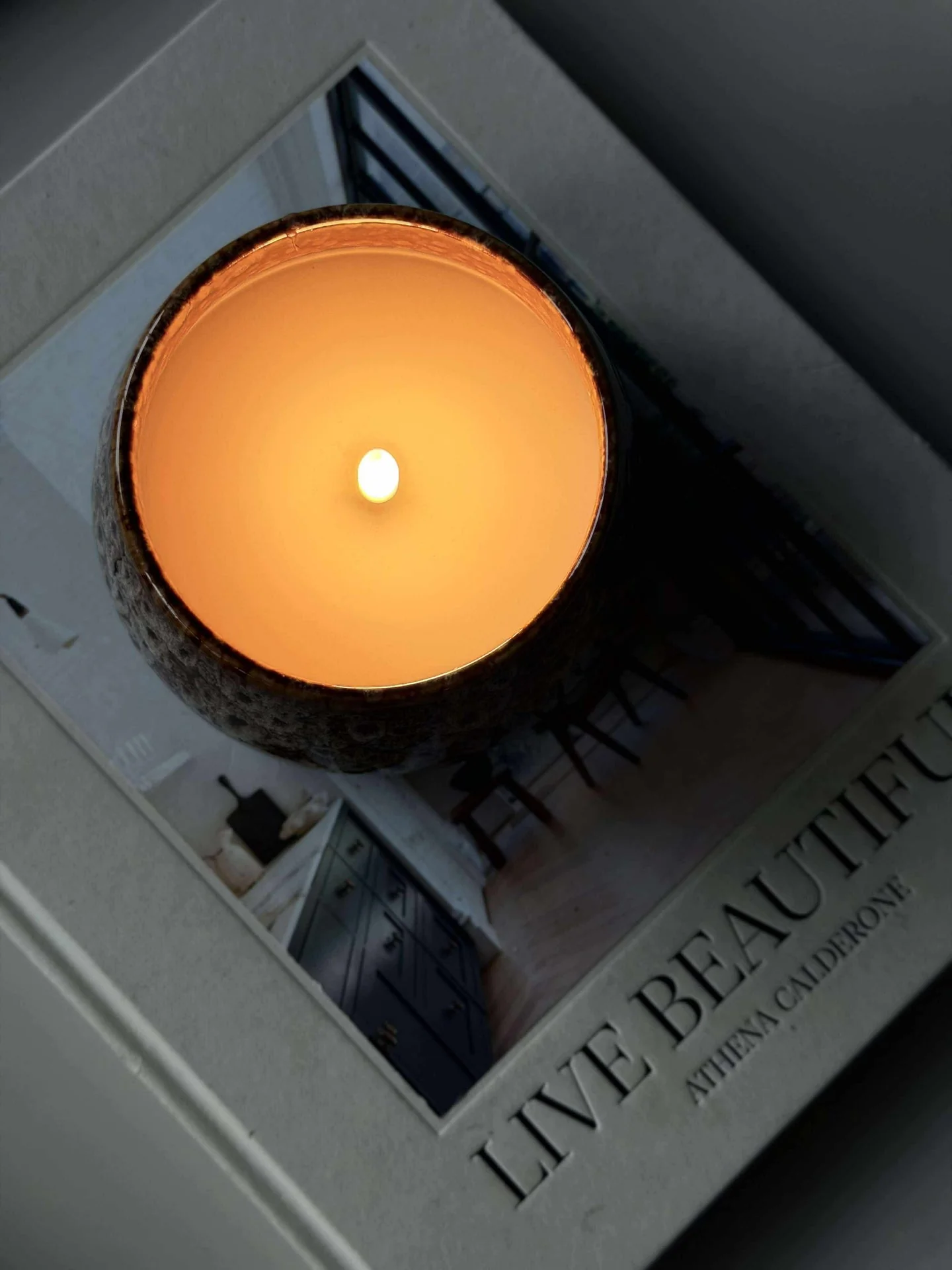 LED-lys i keramikkpotte - Image 3