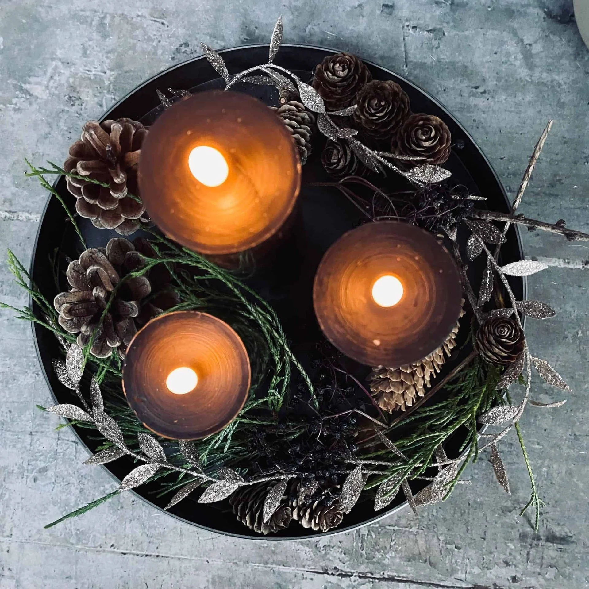 LED-lys - svart sett med 3 stk inkl. fjernkontroll - Image 6
