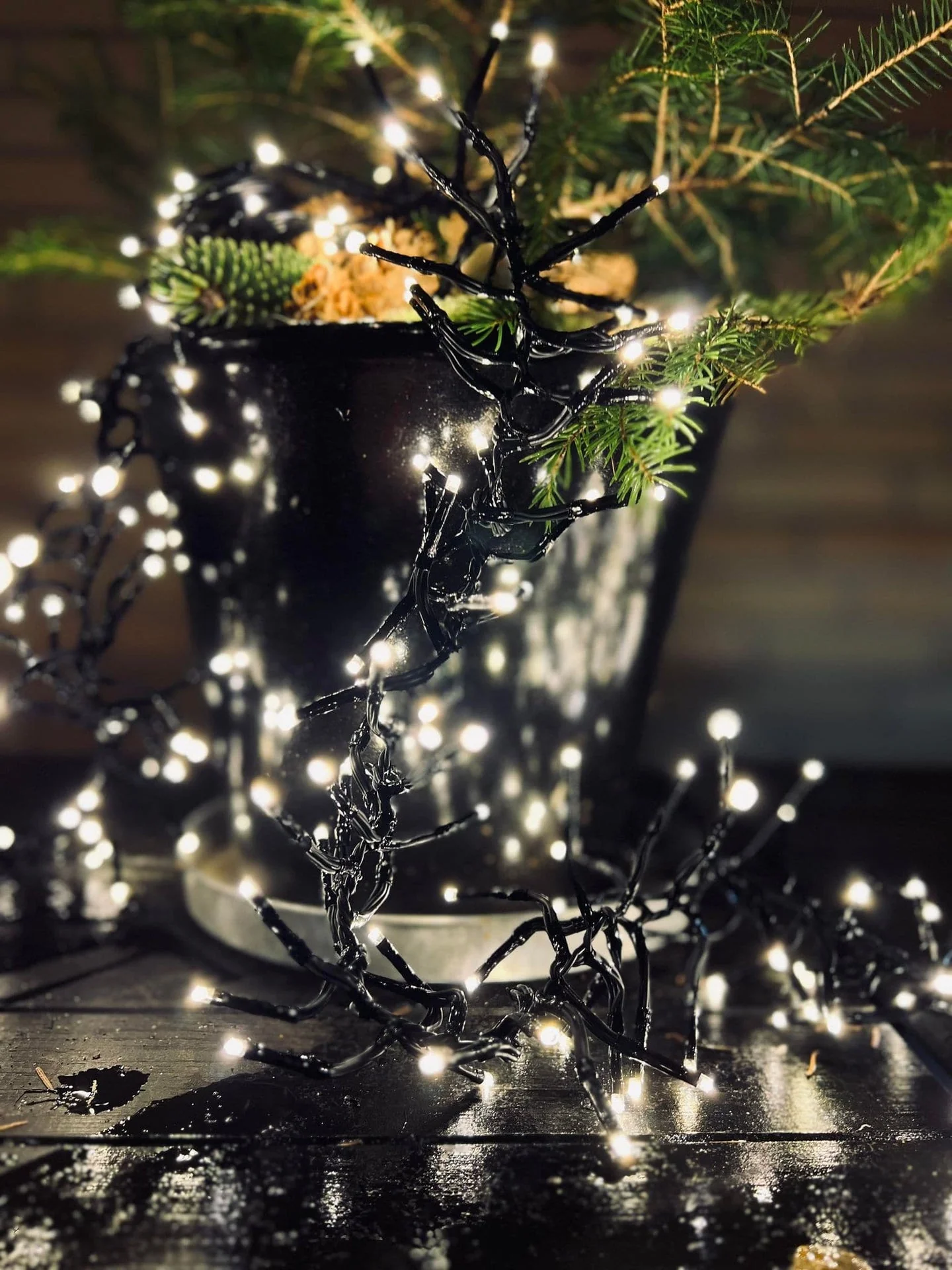 LED Klyngekjede med 1152 Lys - Inne / Ute