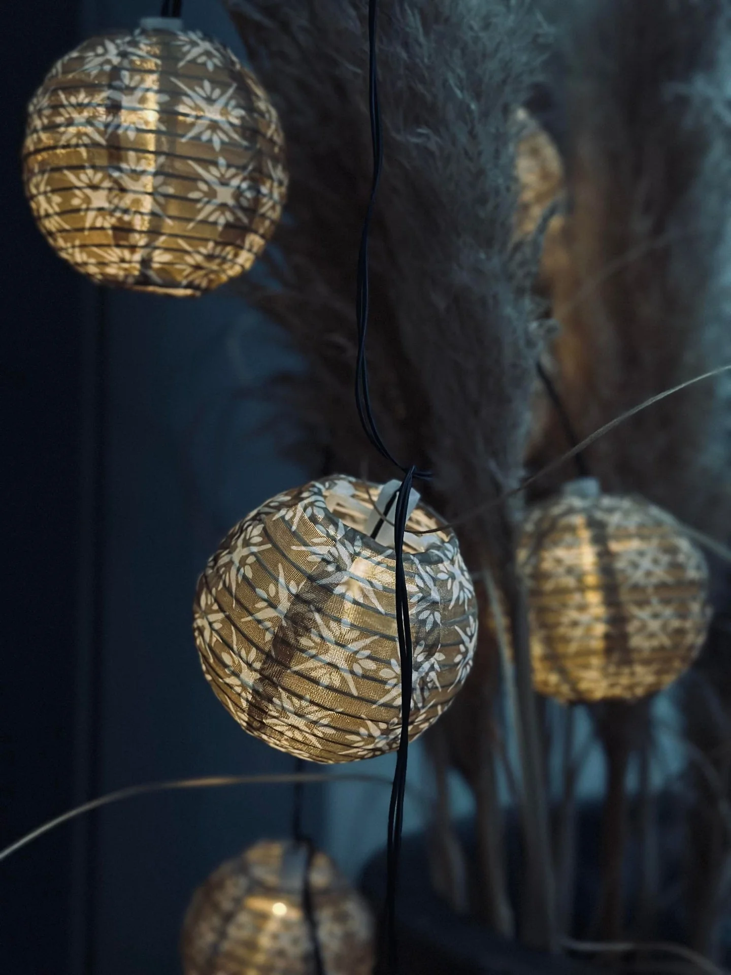 LED-lyskjede med solceller - Summer golden - Image 8