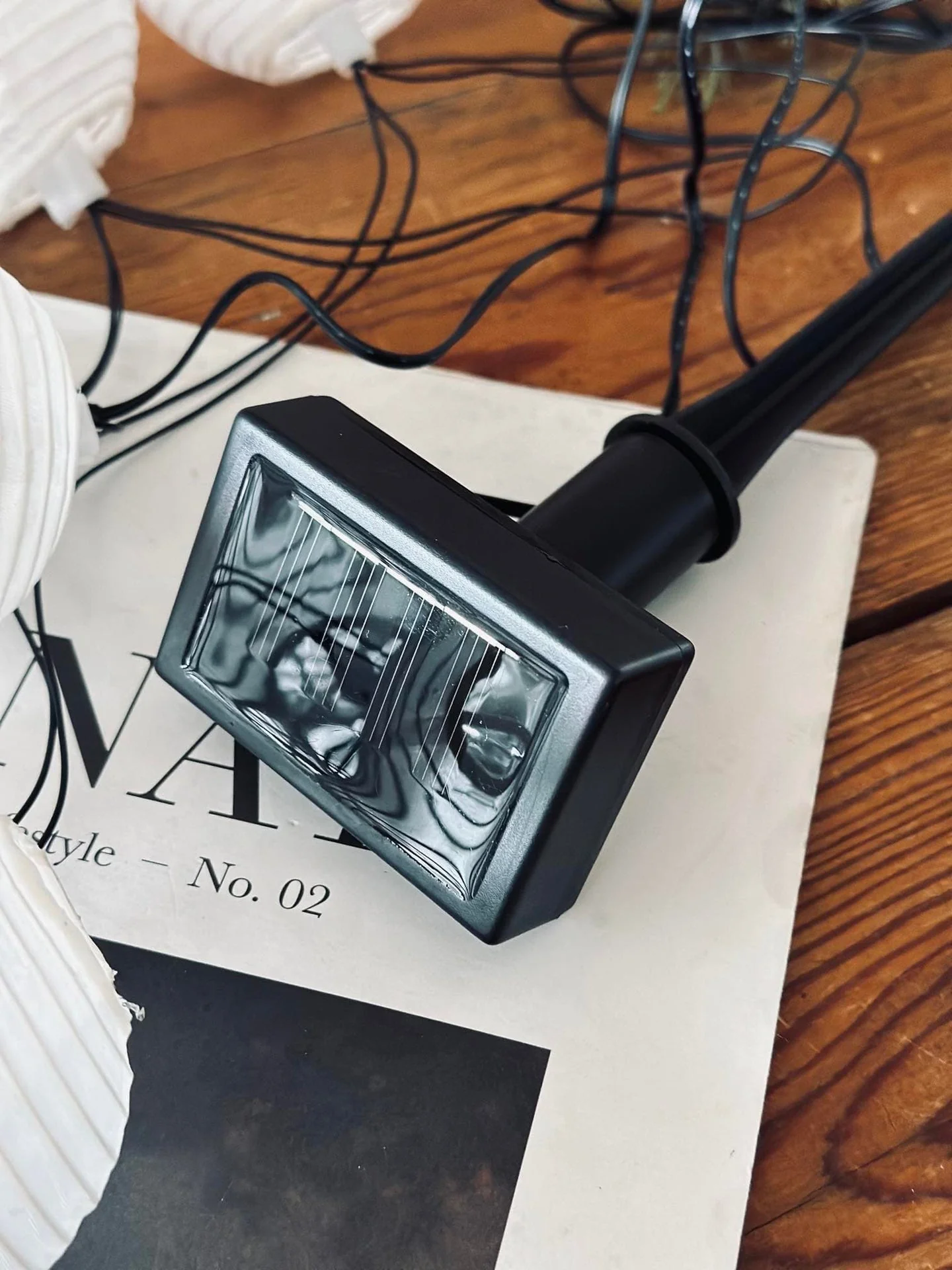 LED solcelle-lyskjede, 10 hvite kuler - Image 17