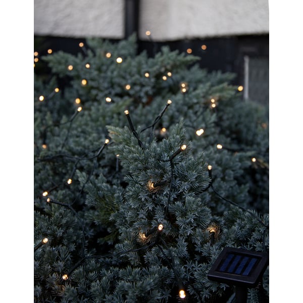 LED solcelle-lyskjede - Ekstra kraftig med 200 LED