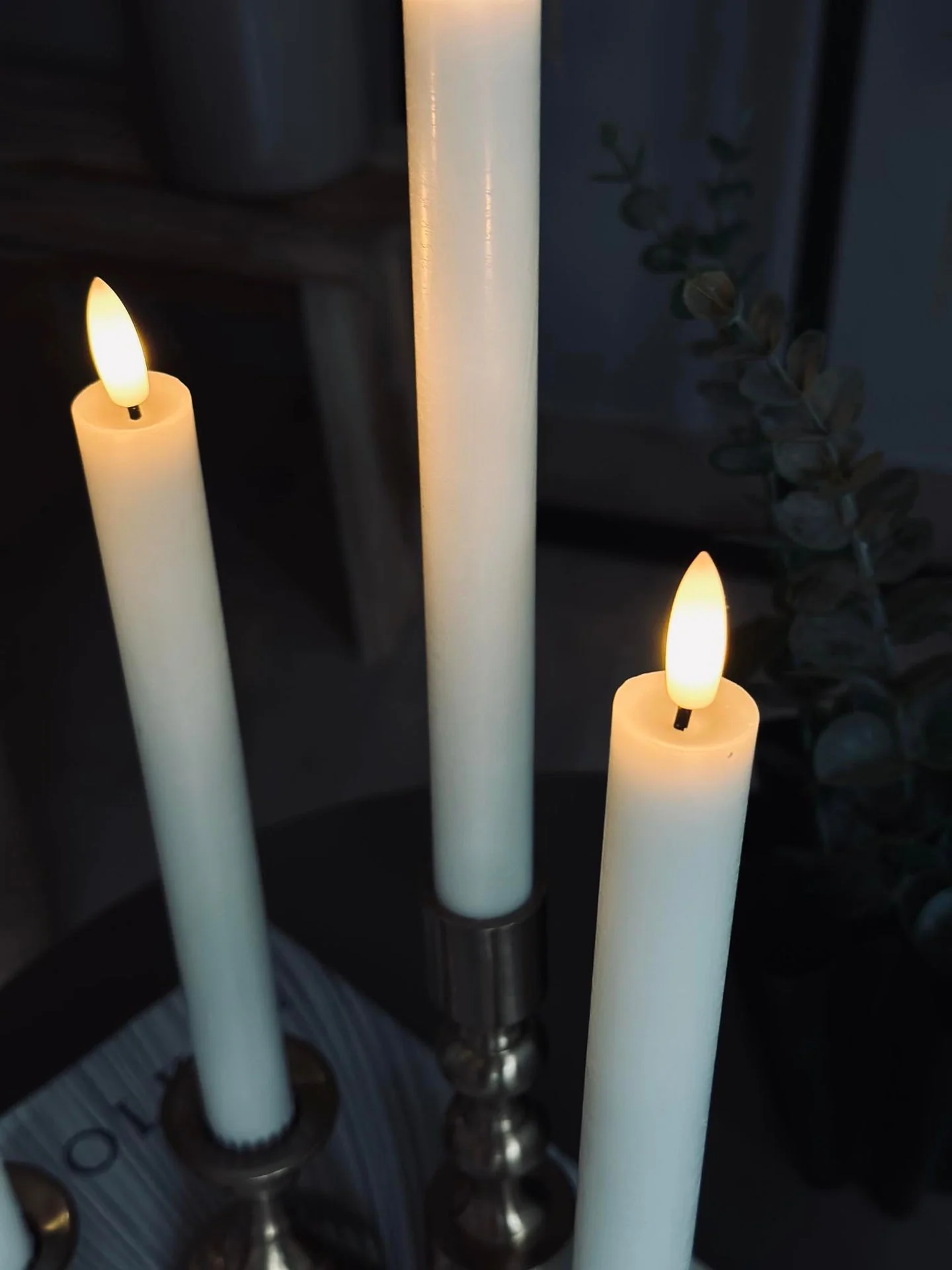 LED Stakelys 4 stk - Hvit - Image 3