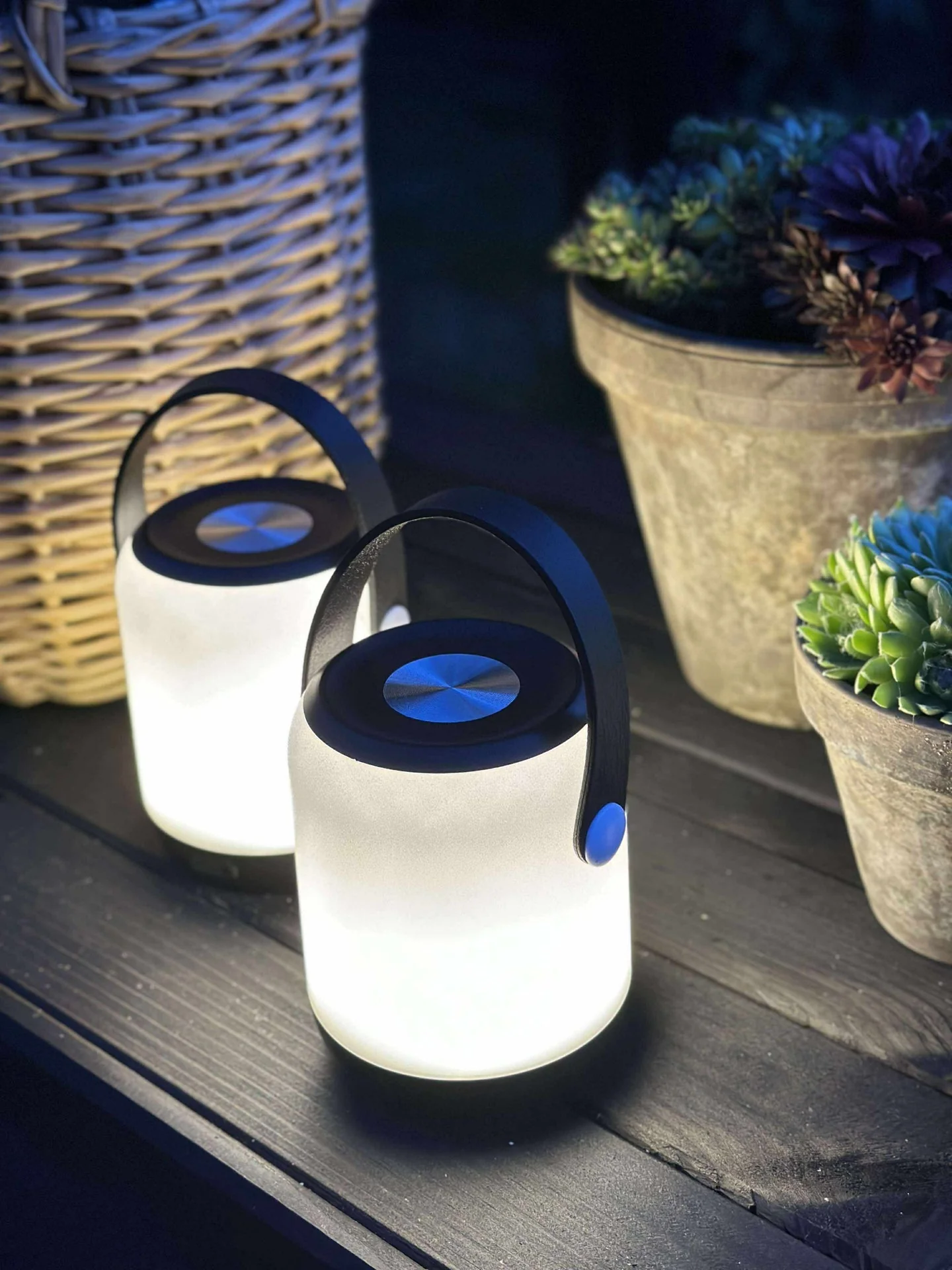 LED touch-lanterne med stropp - Image 13