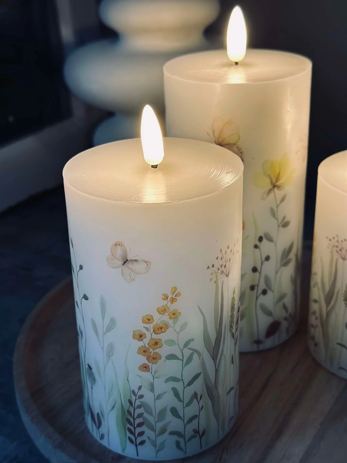 LED WILD FLORA – Sett med 3 stk og fjernkontroll - Image 5