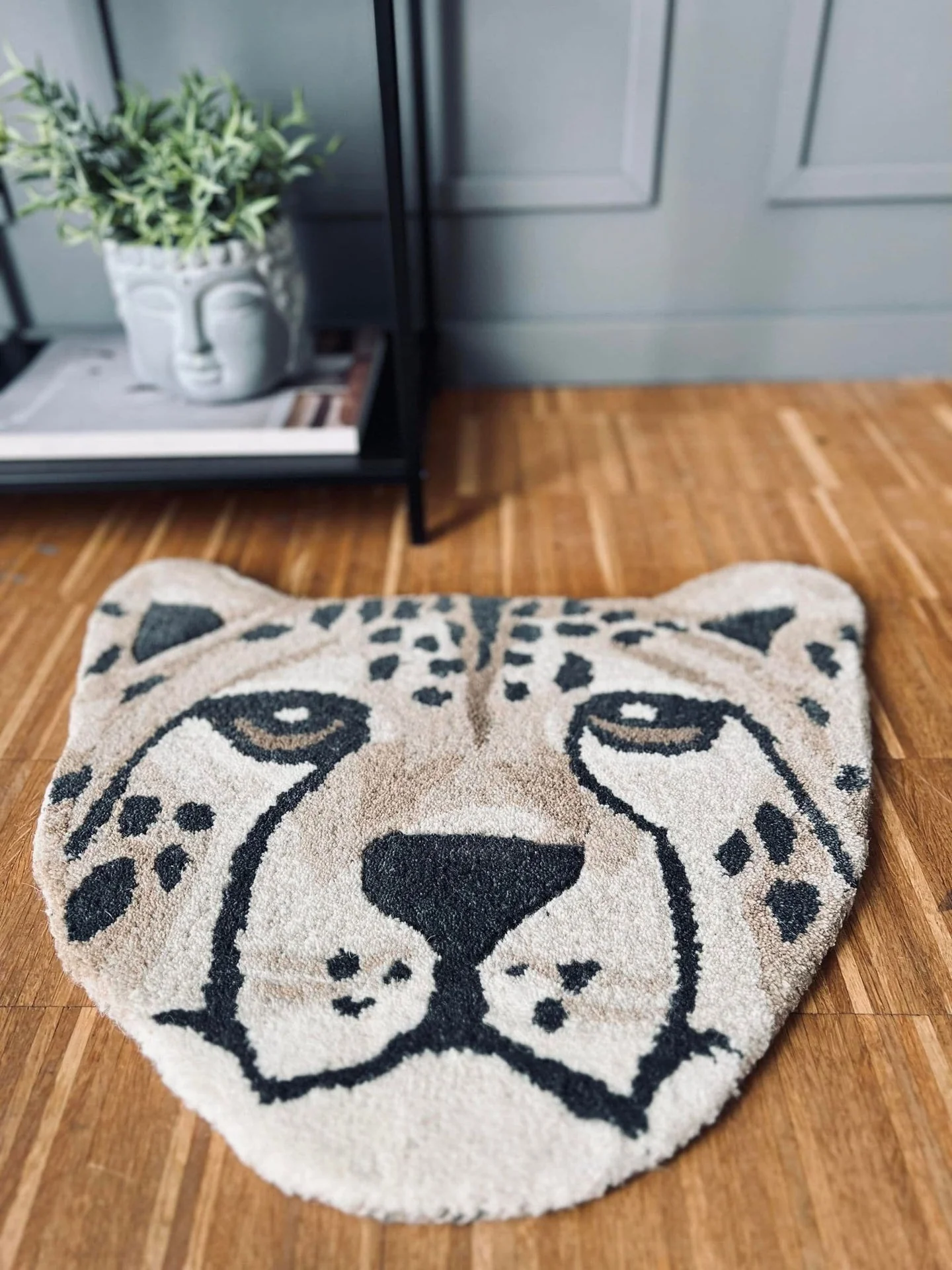 LEOPARD HODE I ULL - 50X50 - Image 5