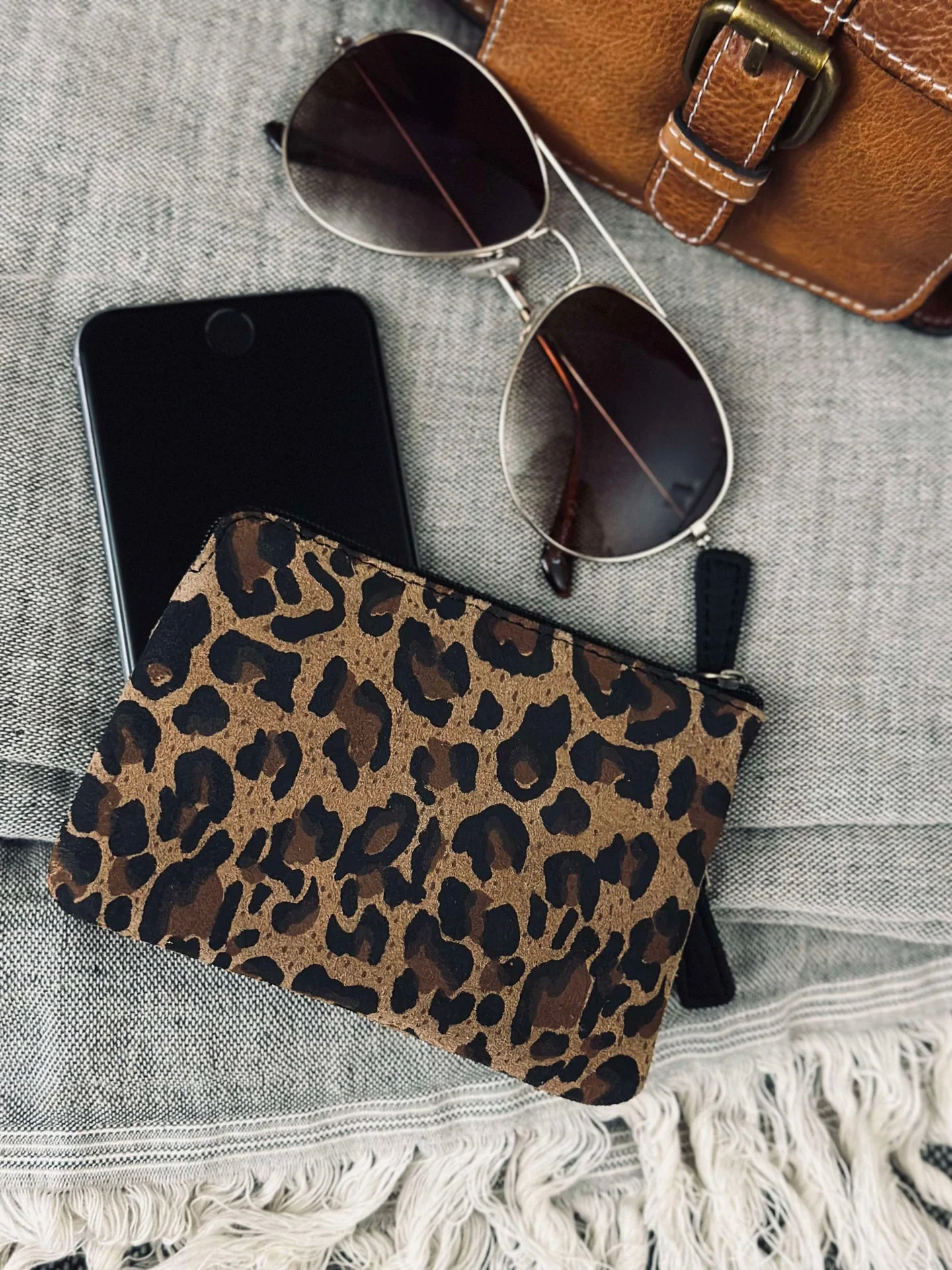 Pung dark Leopard ruskinn - Image 2