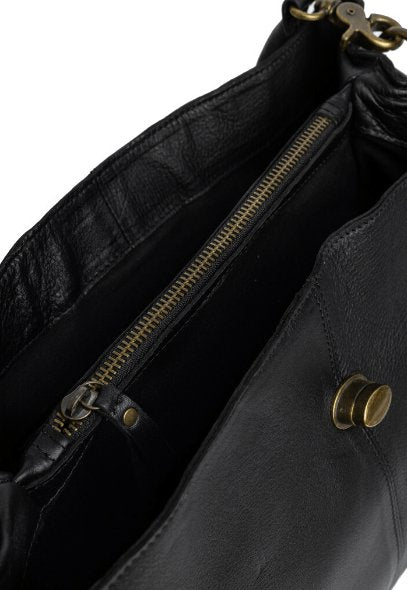 Crossbody Lux Big svart / messing - Image 7