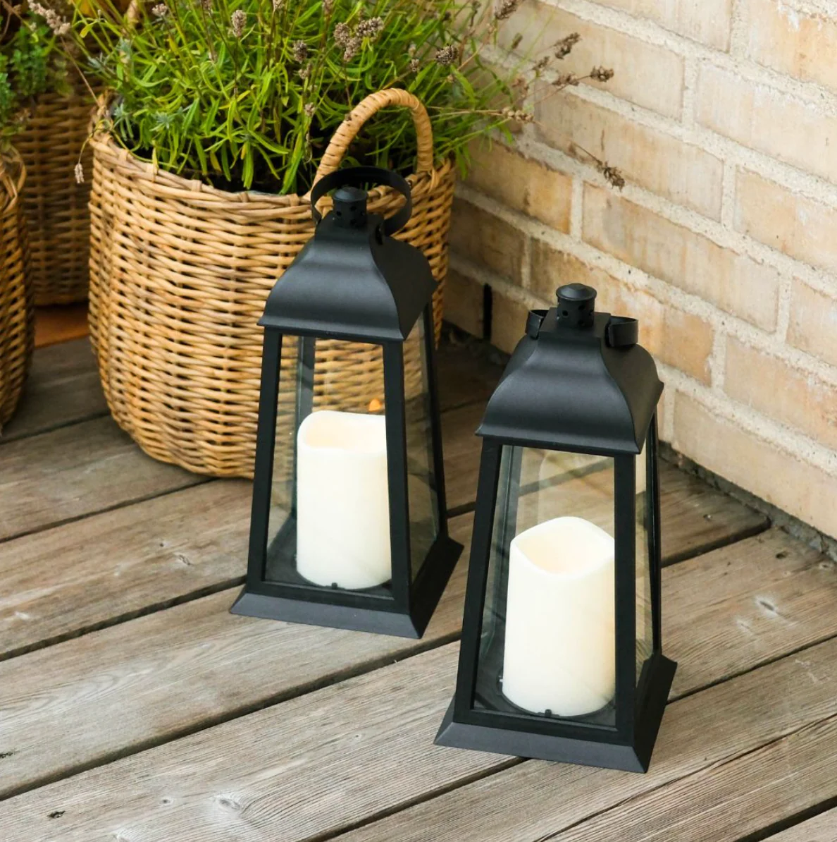 Lanterne med LED-lys - Image 4
