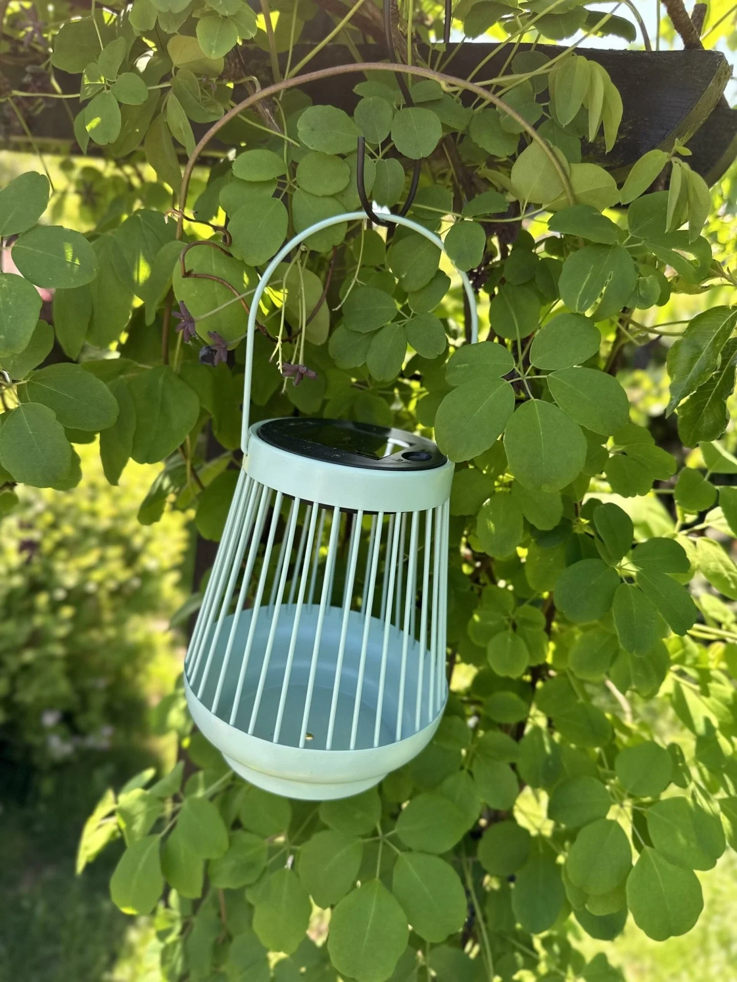 Lanterne ZANDA med solceller – Mint - Image 7