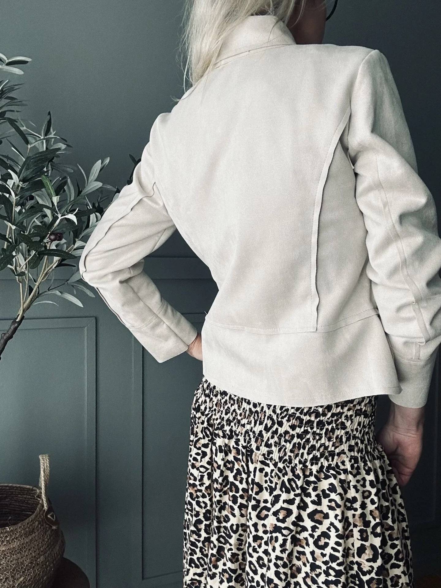 Jakke Lys Beige - Image 9
