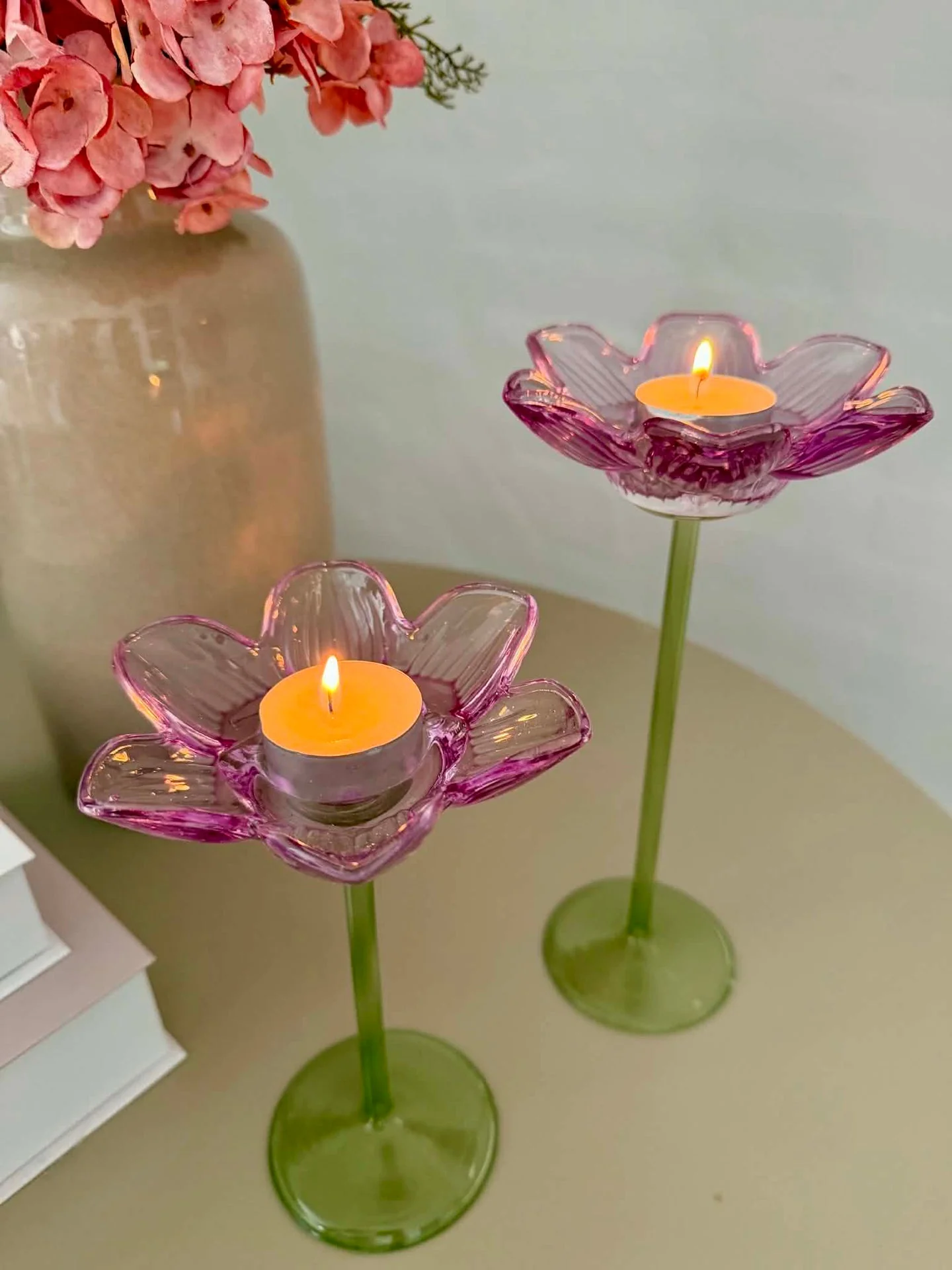 Lysestake blomst - Lilla - Image 4