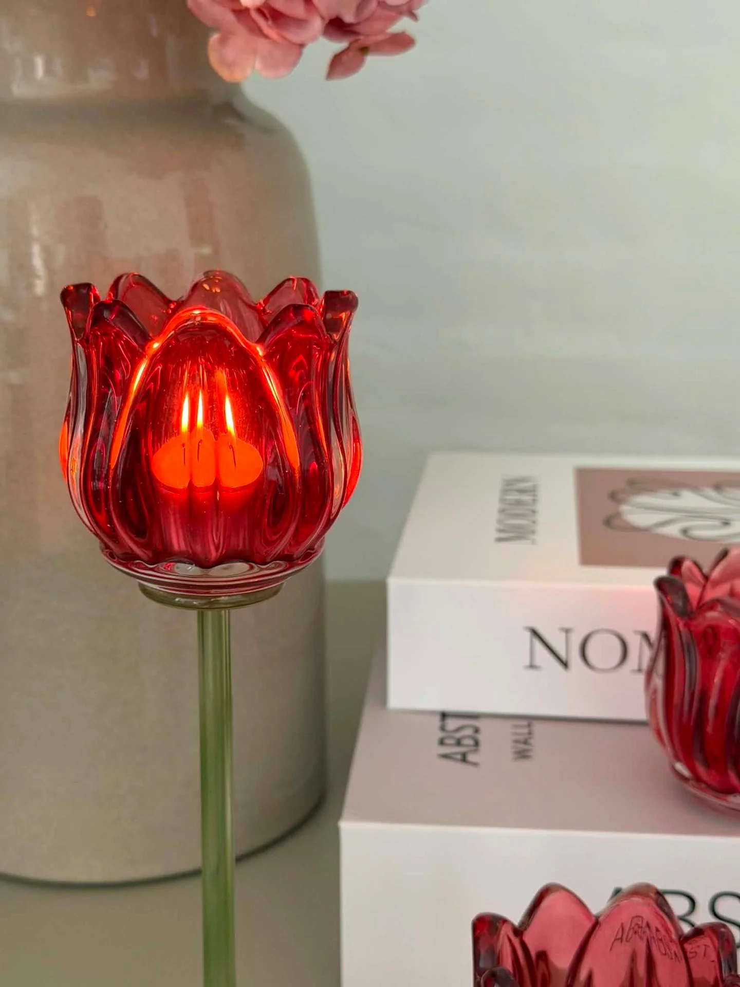 Lysestaker Tulipan - Rød - Image 4
