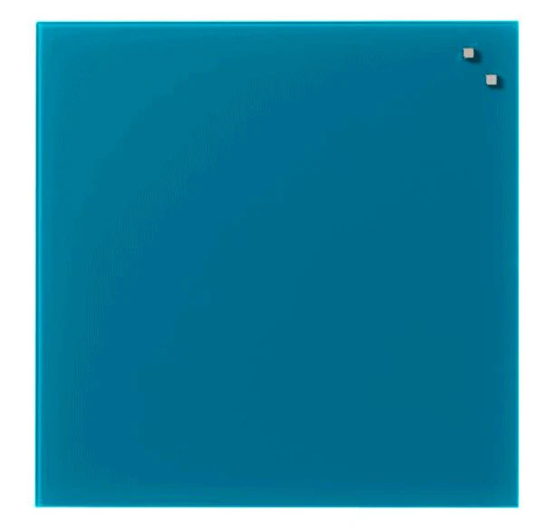 Magnetisk glastavle Aqua grønn– 45×45 - Image 2
