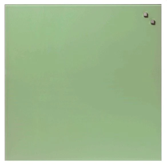 Magnetisk Glastavle - Retro grønn 45x45