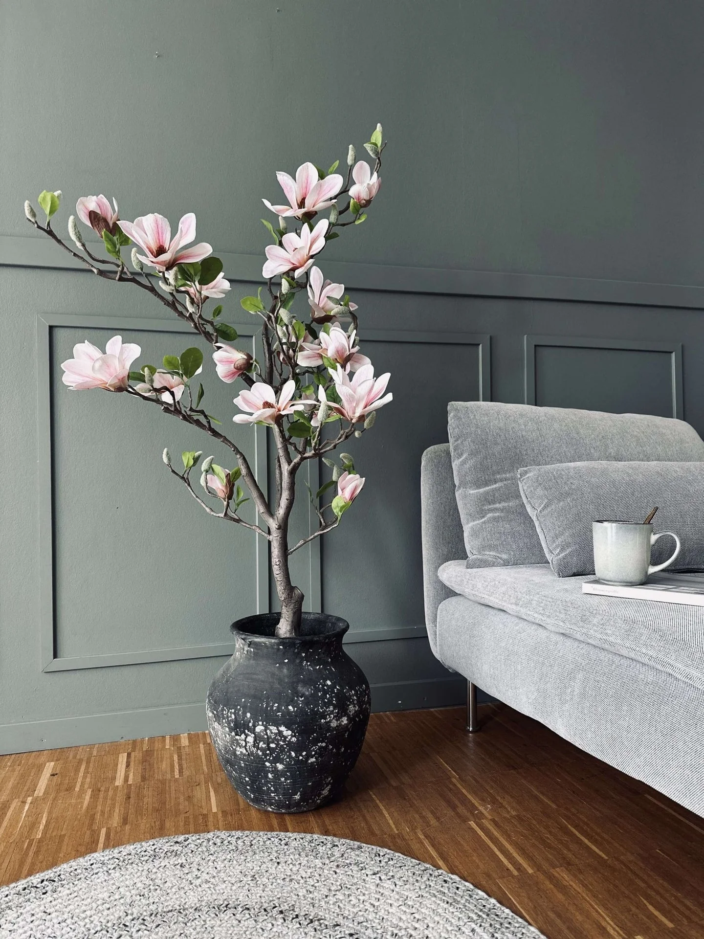 Magnoliatre i potte - 120 cm Rosa - Image 7
