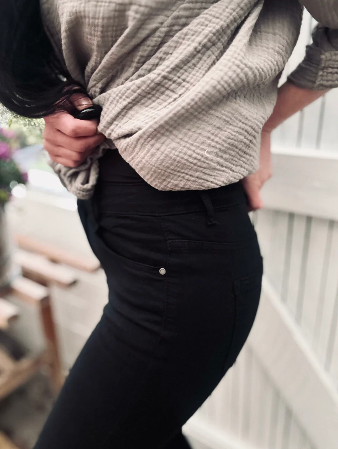 Jeans MOM med stretch Plus Size 38-50 - Image 3