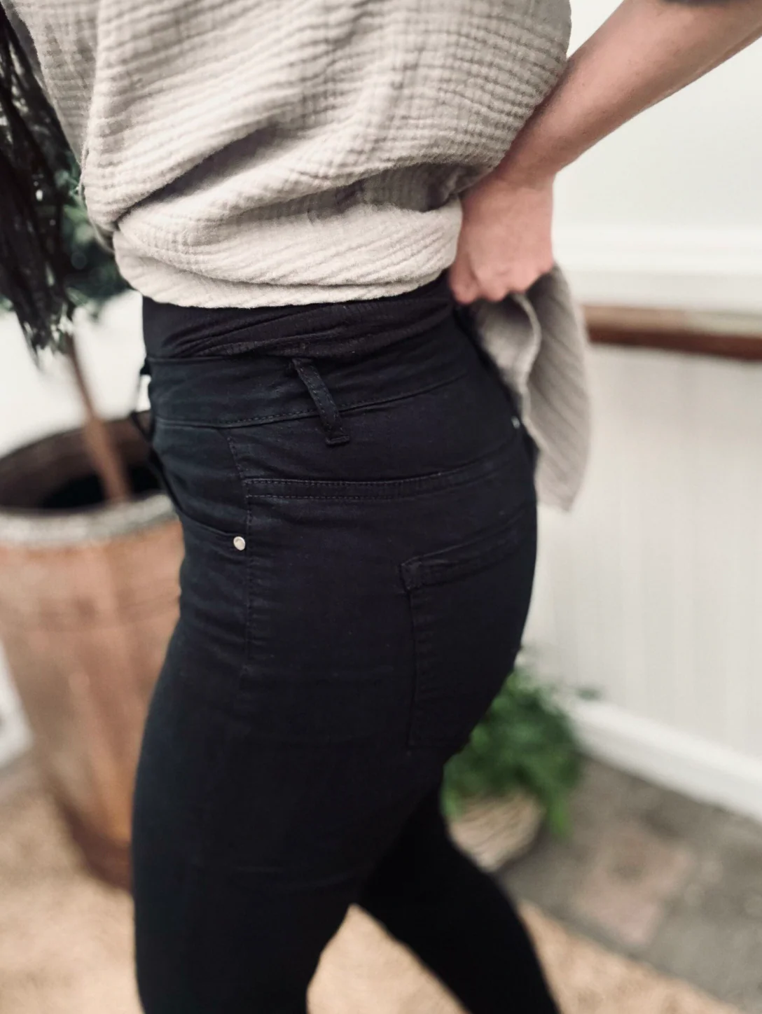 Jeans MOM med stretch Plus Size 38-50 - Image 4