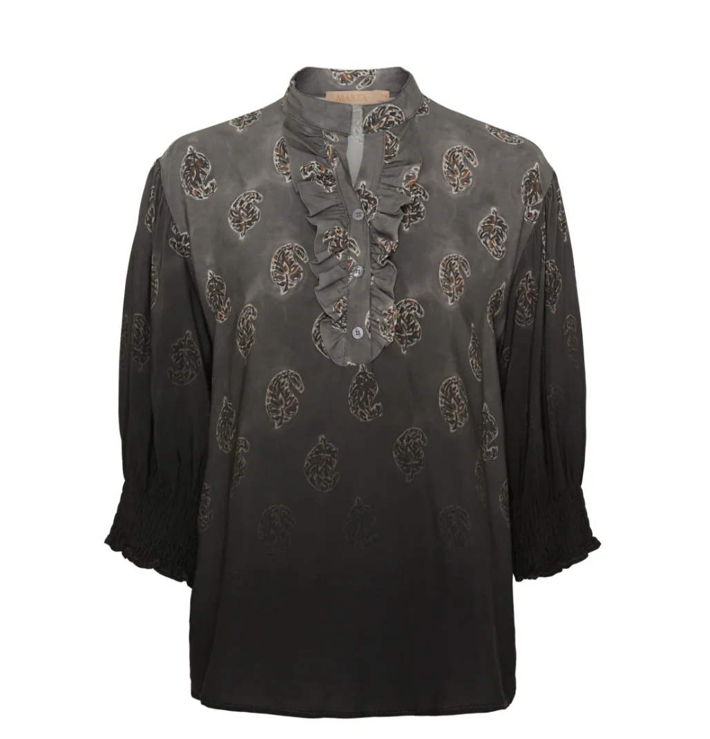Bluse MdcUnnur - Grey Faded - Image 11