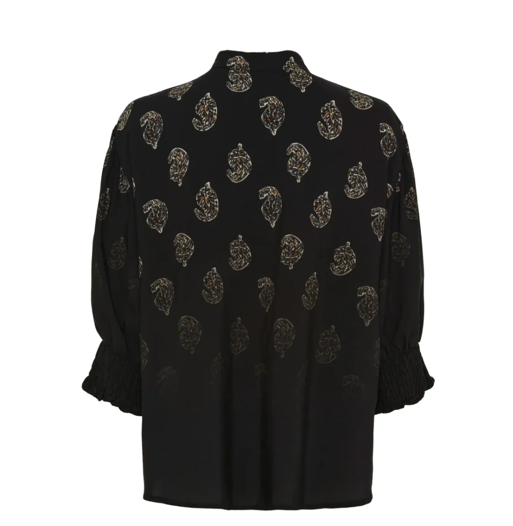 Bluse MdcUnnur - Black Faded - Image 3