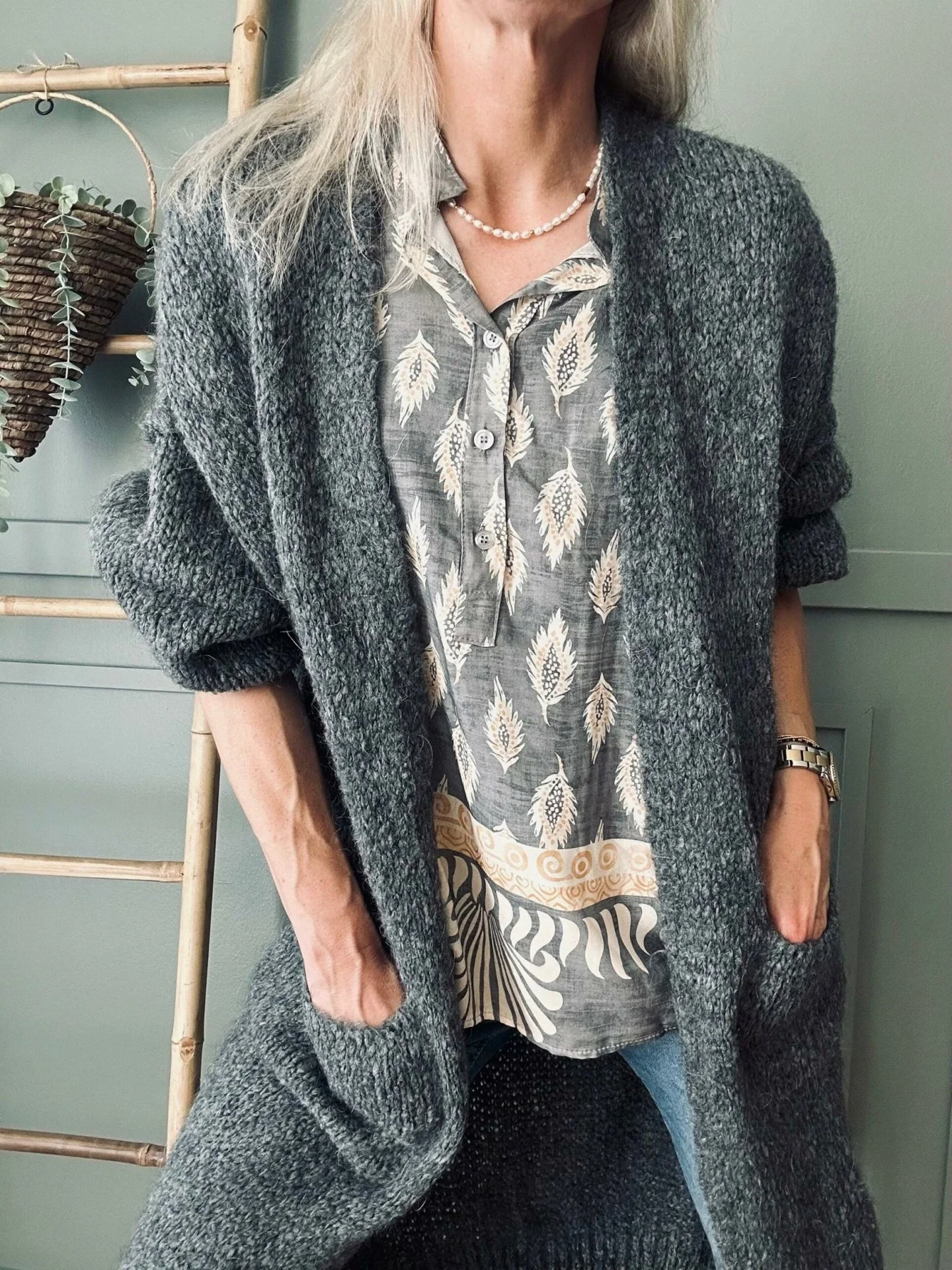 Cardigan Megan Grey - Image 6