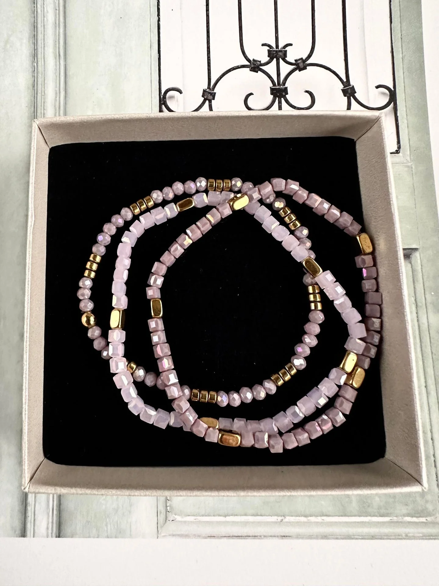 Armbånd Merle – Lavendel mix 1 stk - Image 4