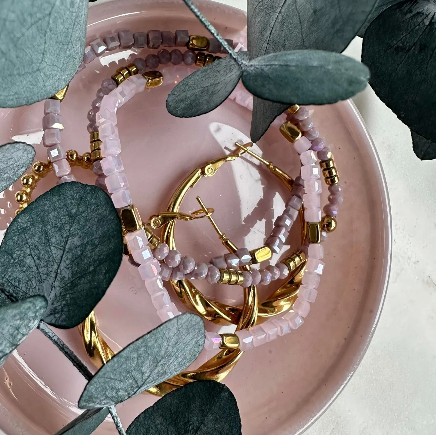 Armbånd Merle – Lavendel mix 1 stk - Image 9