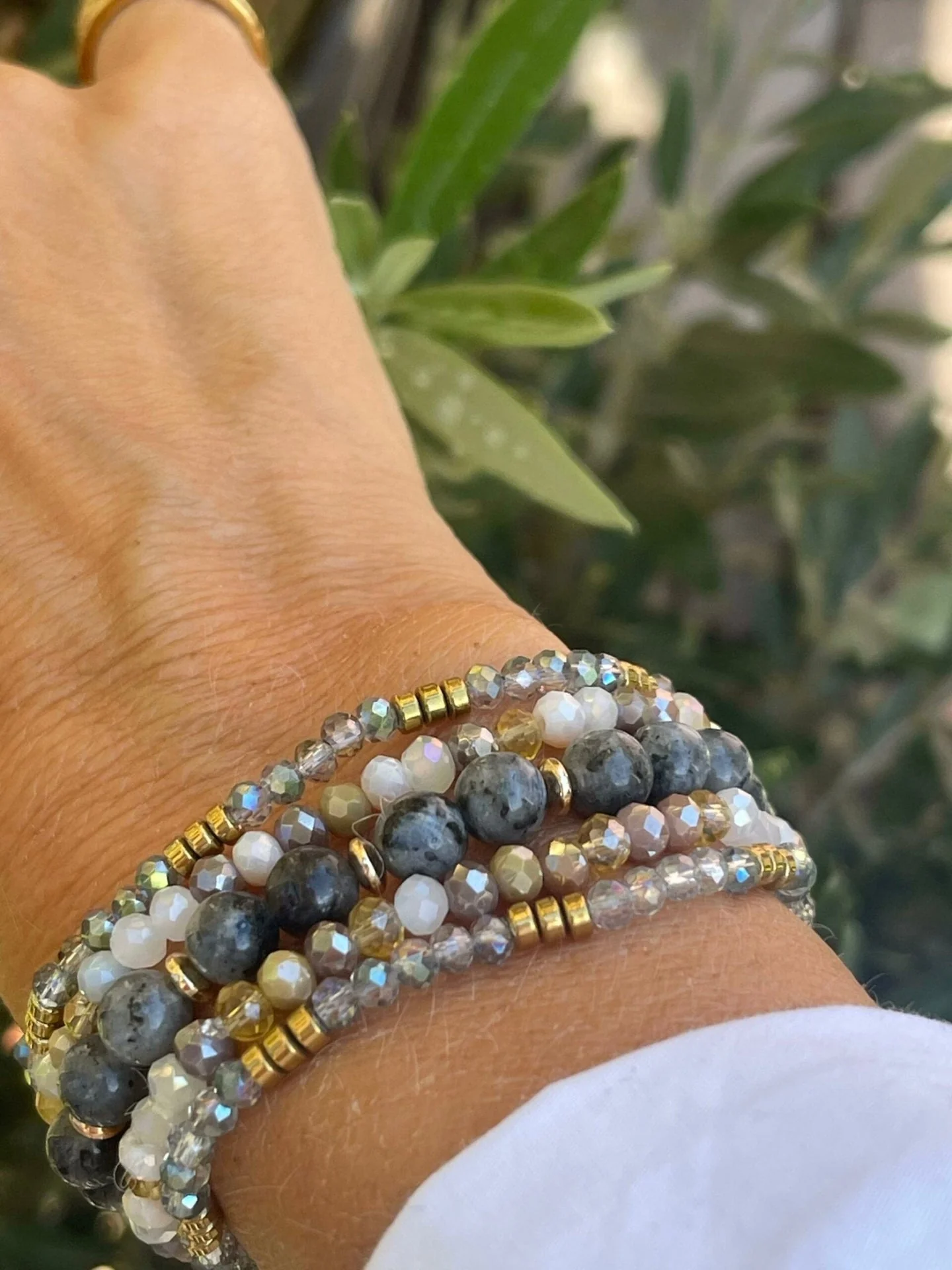 Armbånd MICHELLE Stone – Sett med 5 armbånd