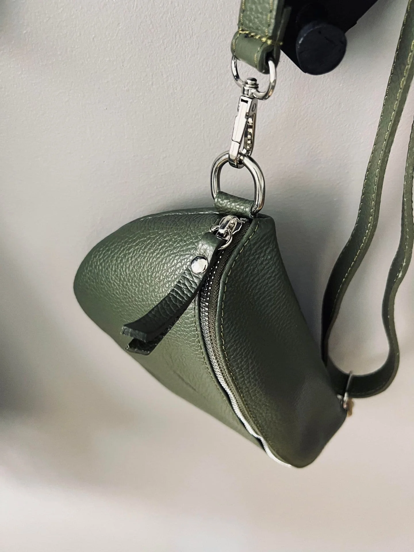 Bumbag Kaki skinn - Image 4