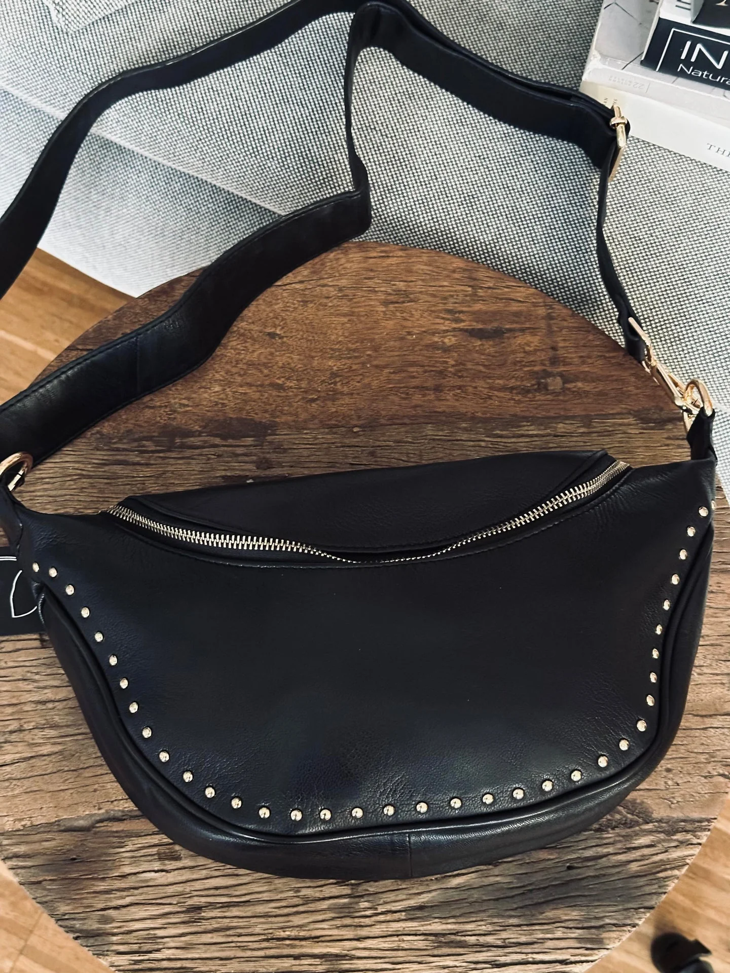 Bumbag IRIS - Black / Gold - Image 3
